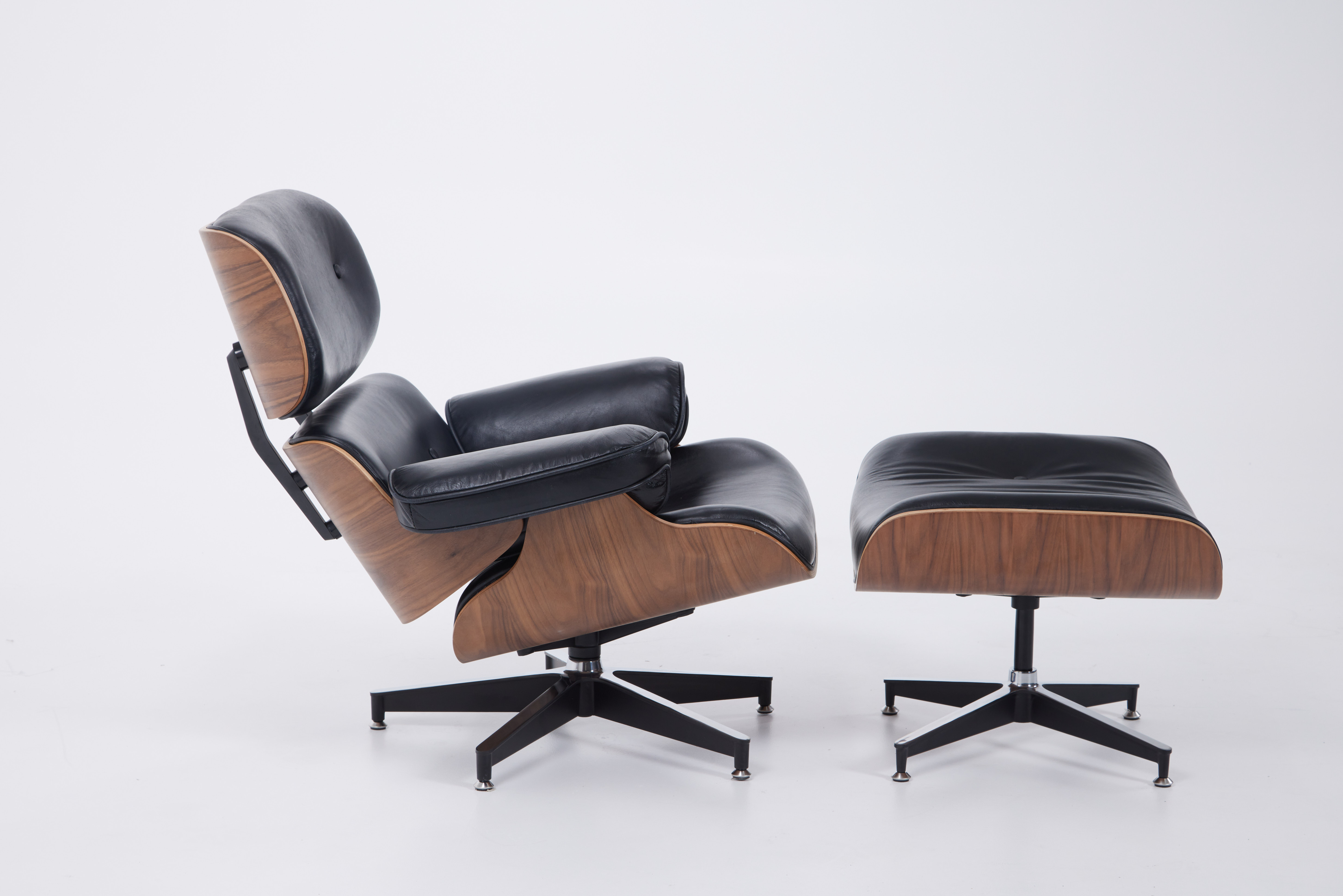 Jacob Lounger Chair & Stool Set