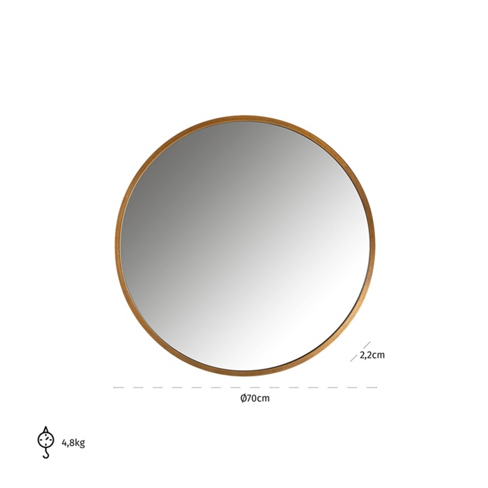 Maeron Gold Mirror