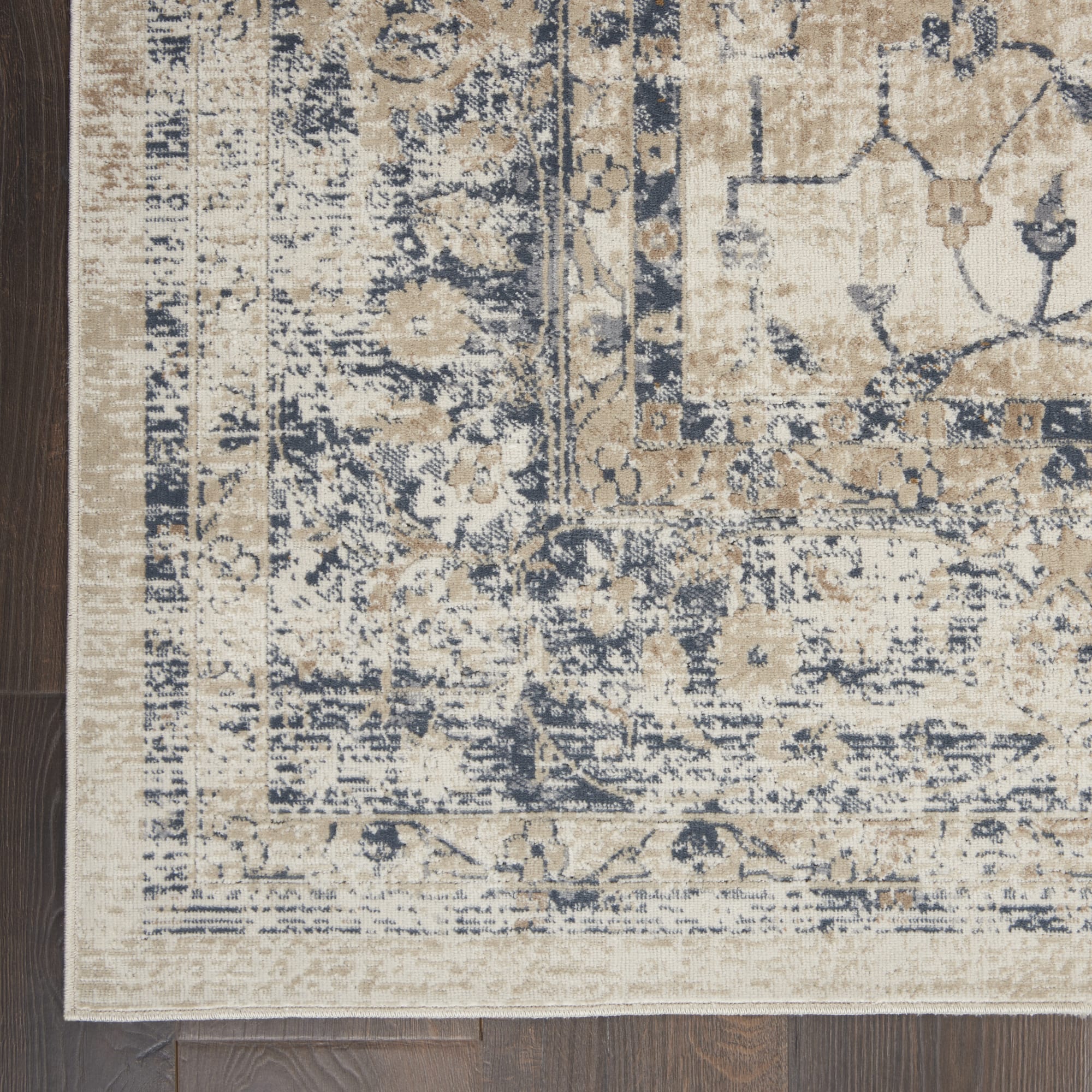 Malta Rug MAI11 Ivory Blue