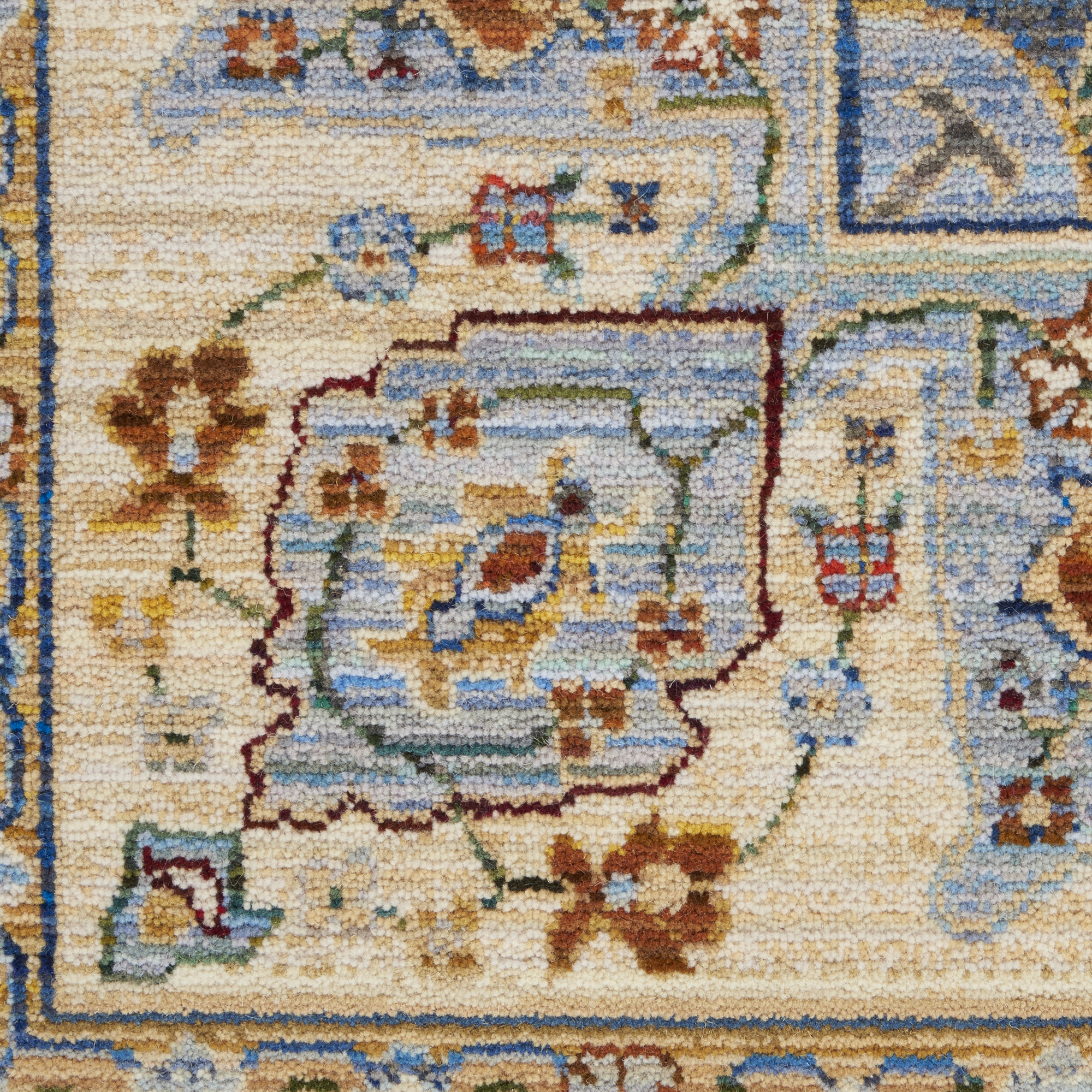 Majestic Light Blue Rug