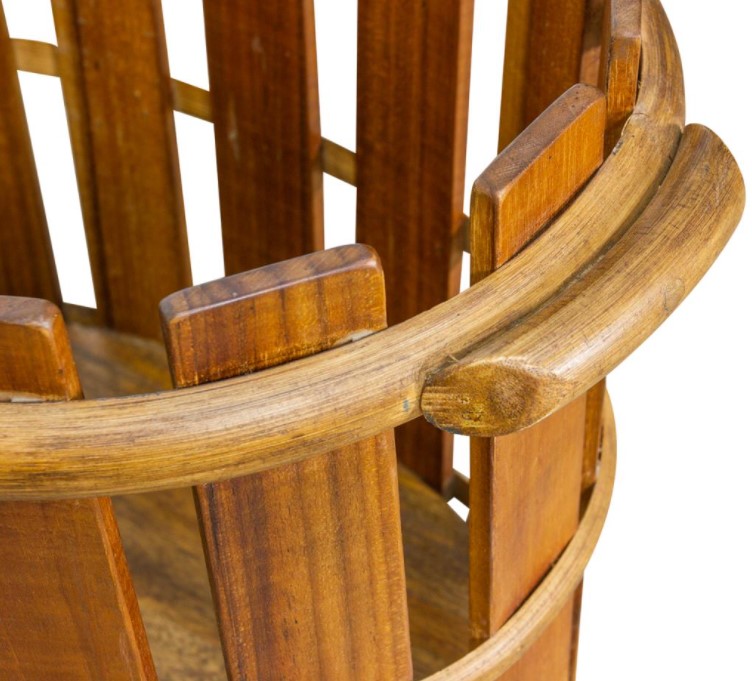 Reclaimed Wooden Basket