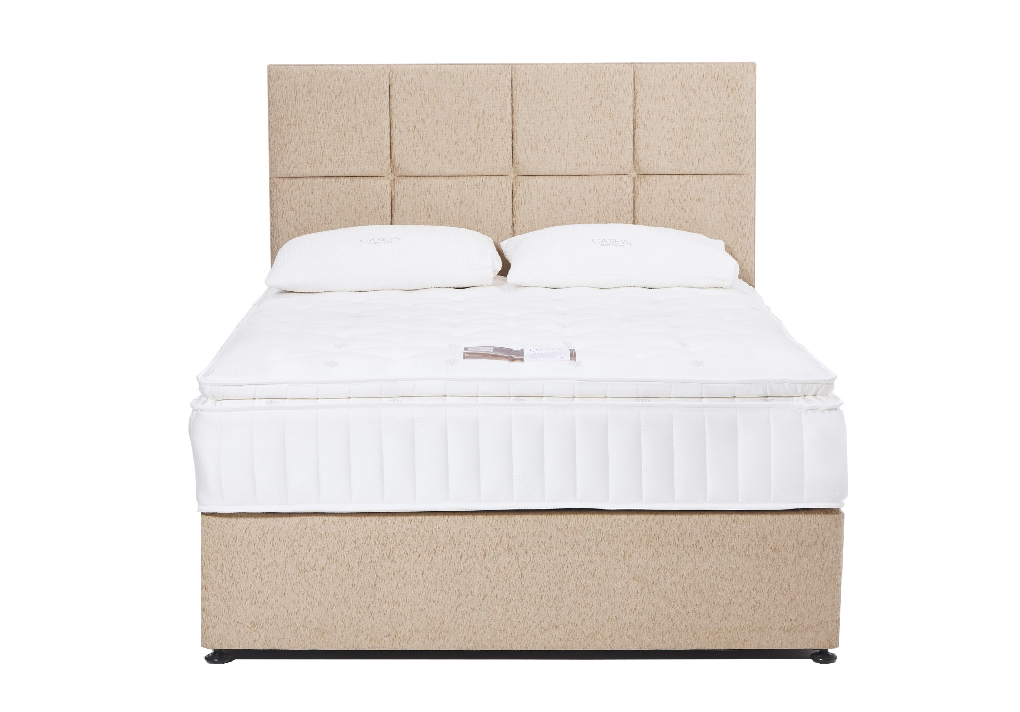 King Koil Caseys Natural Comfort 2000 5ft Mattress and 2 Drawer Divan