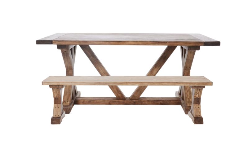 Conrad 180cm Dining Table & Bench - Bundle Deal