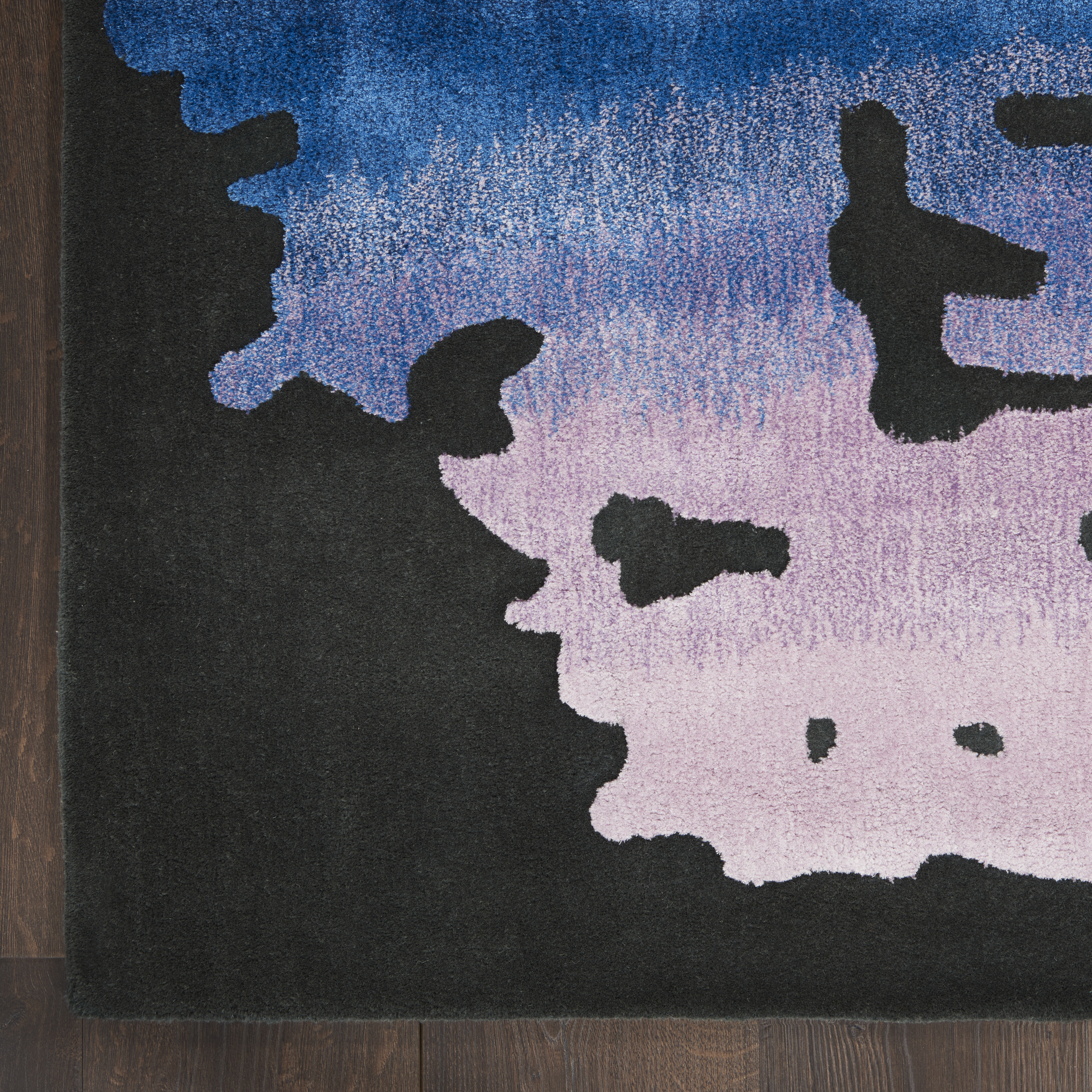 Prismatic Rug PRS23 Black Multicolour