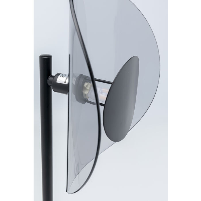 Mariposa Black Smoke Table Lamp