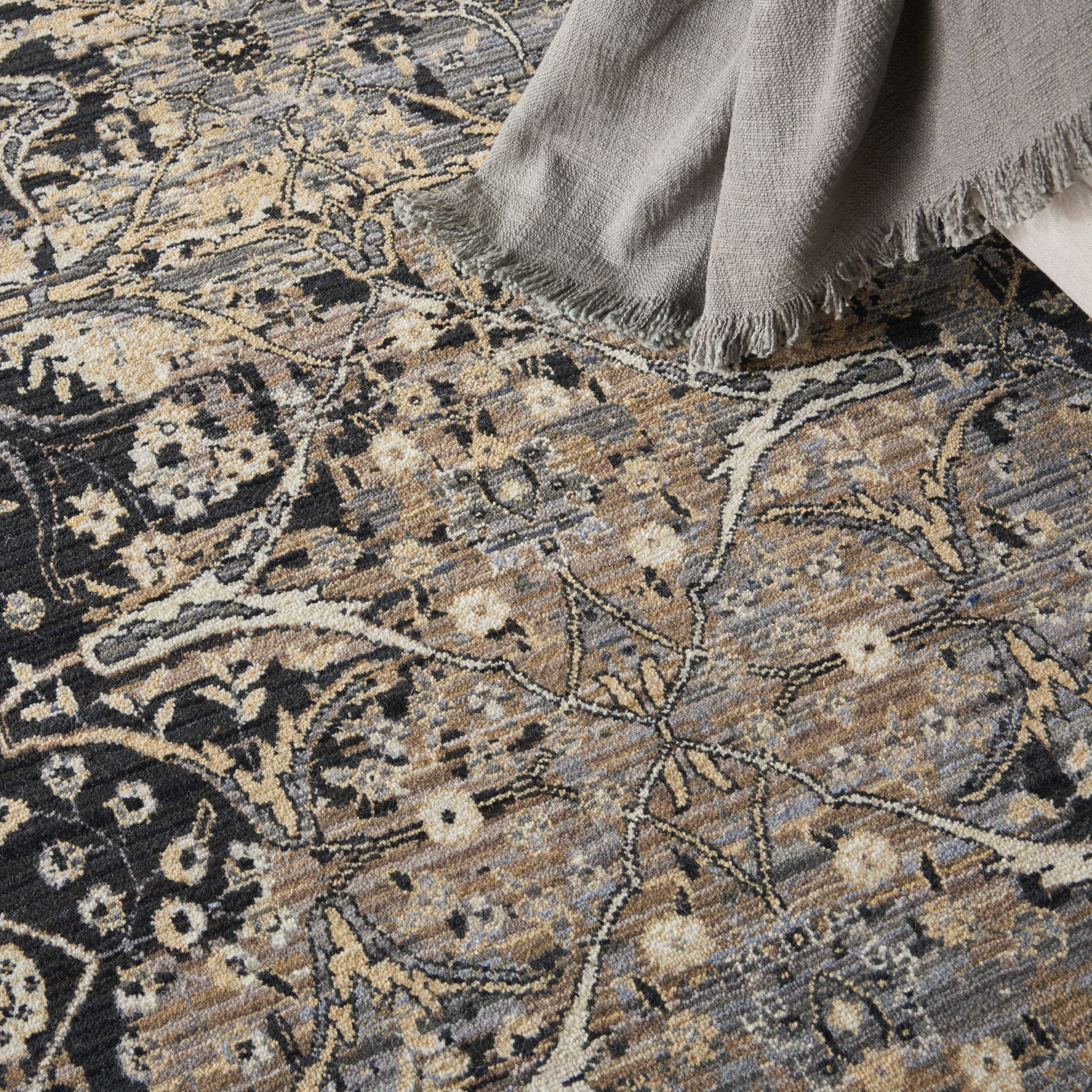 Majestic Black Rug
