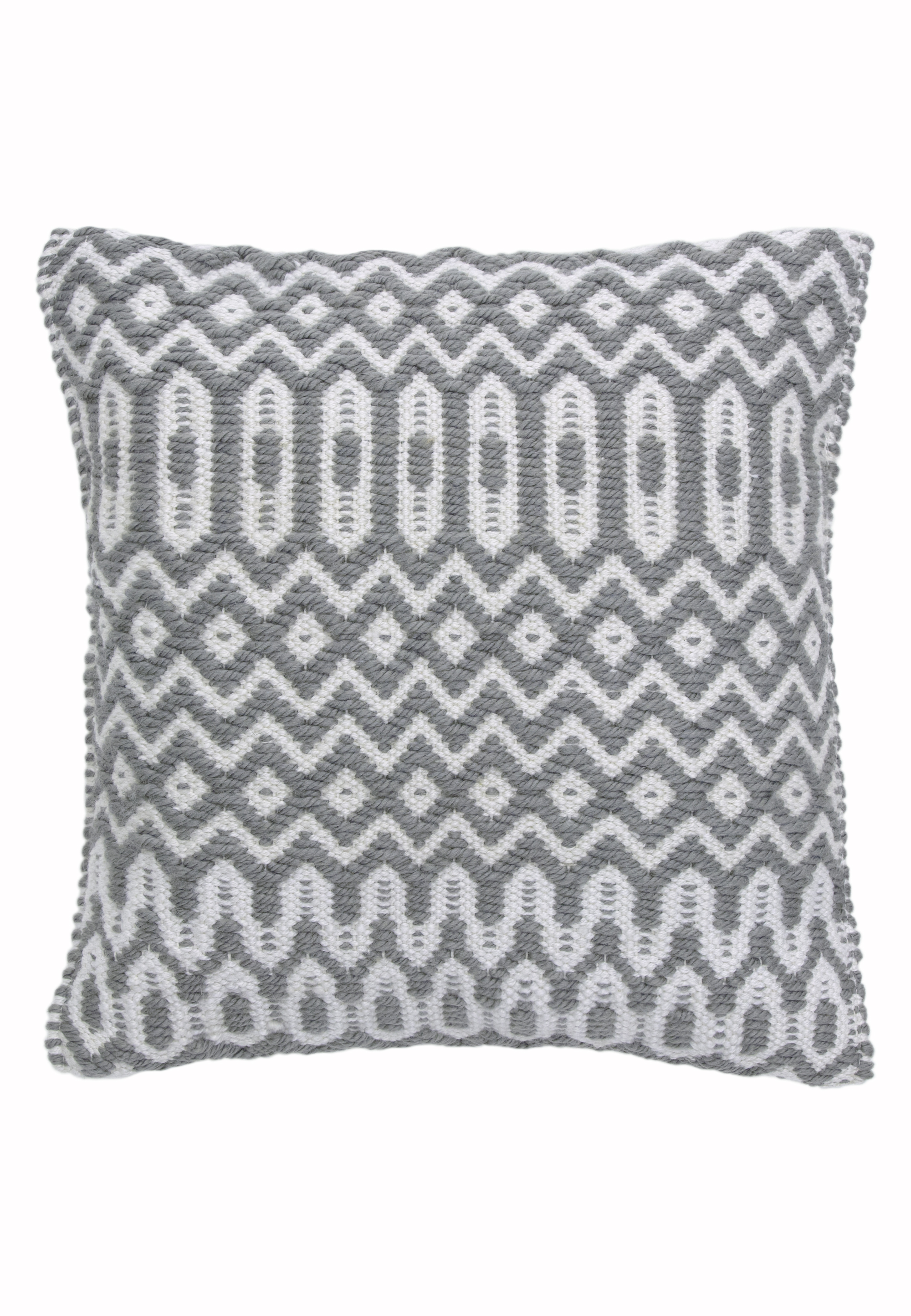 Natural Weaves Grey Cushion