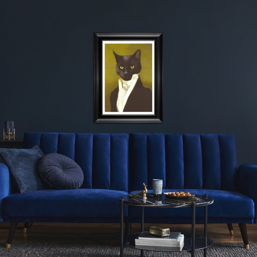 Cat Boy Framed Wall Art