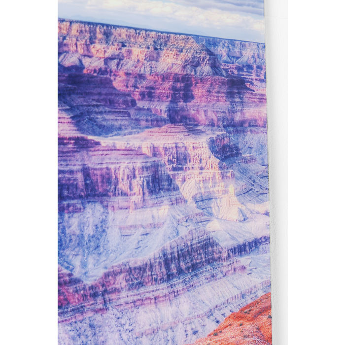 Glass Triptychon Grand Canyon Picture