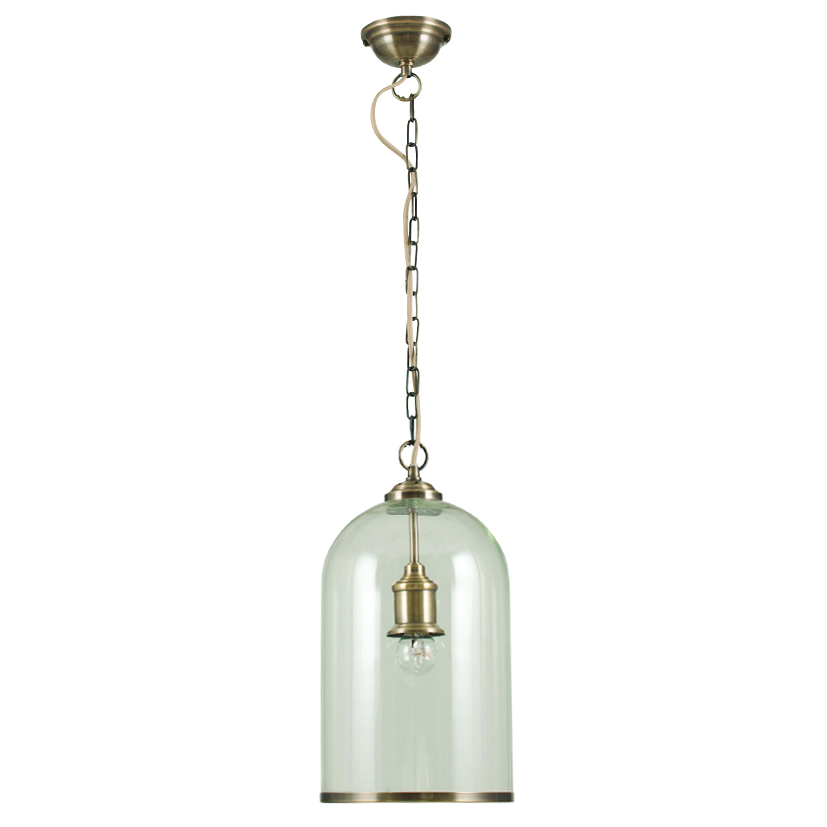 Cloche Rimmed Pendant