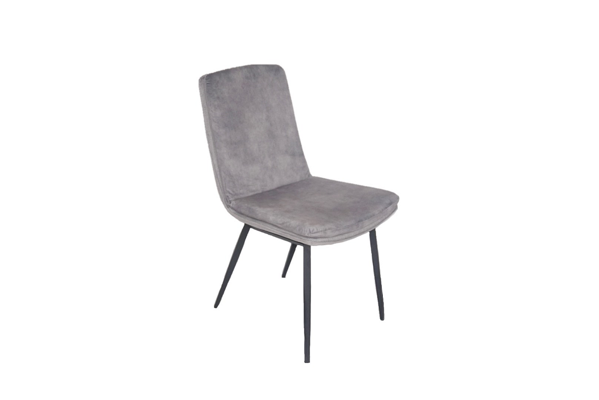Toby Grey Velvet Dining Chair