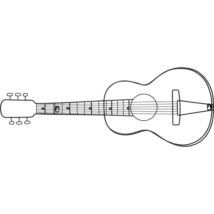 Wall Wardrobe Guitar