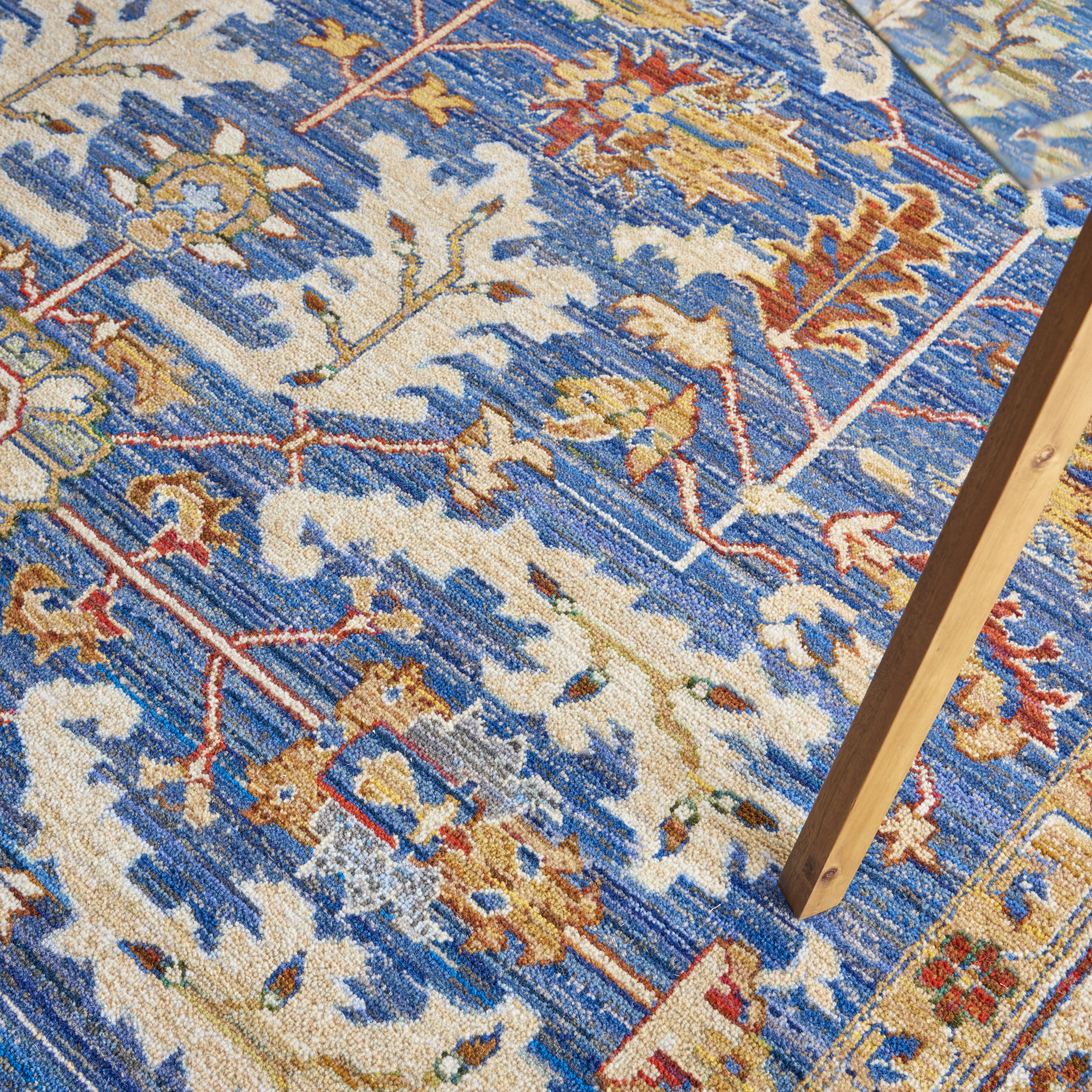 Majestic Denim Blue Rug
