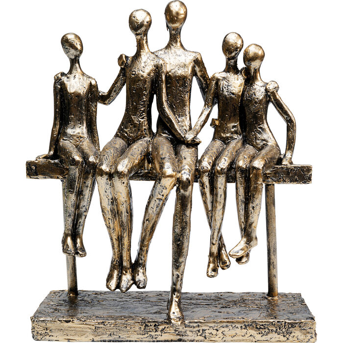 Sitting Break Deco Figurine