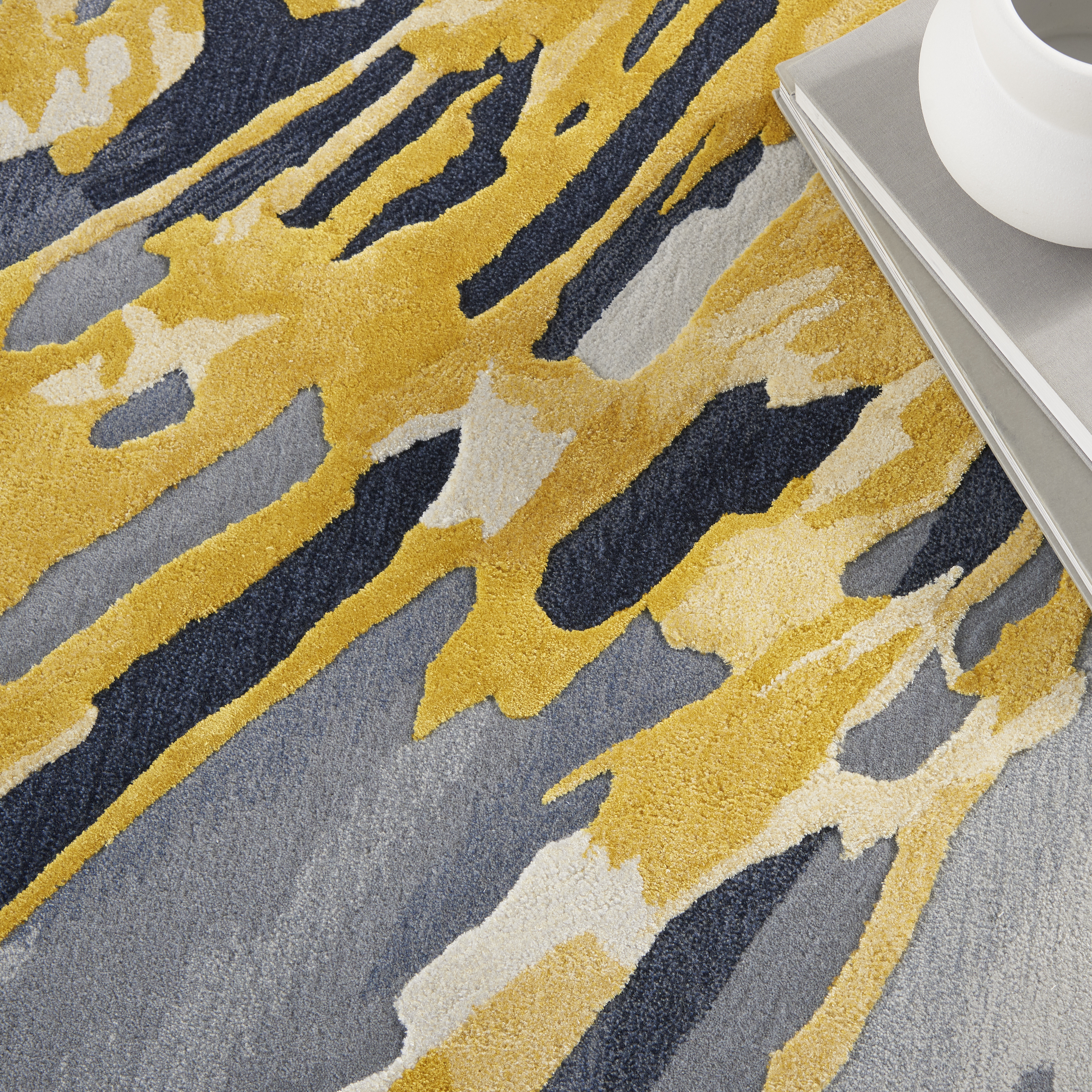 Prismatic Rug PRS24 Grey Gold