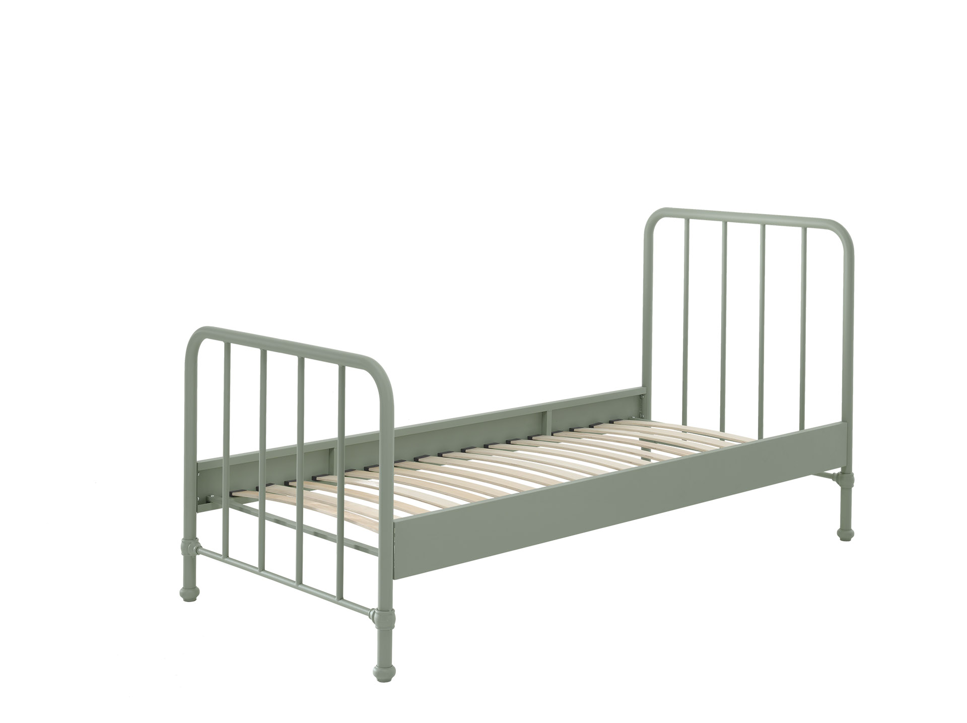 Elijah Bed Frame Matt Olive Green