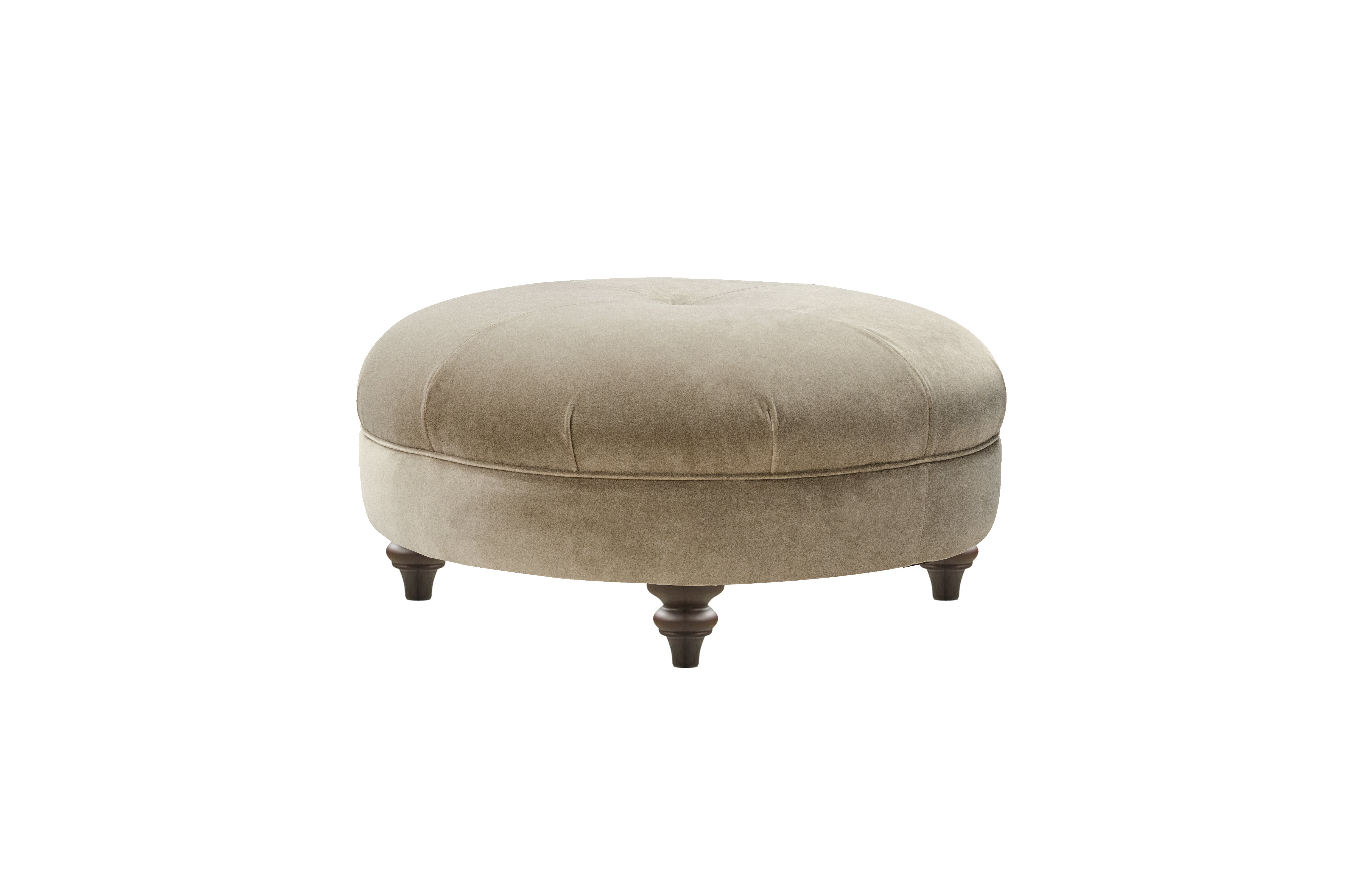 Houghton Round Footstool