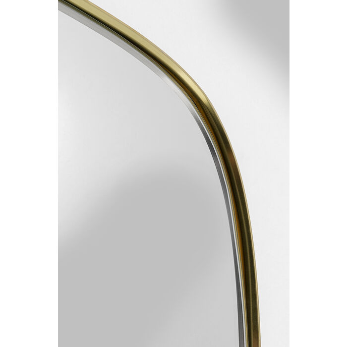 Shape Brass Wall Mirror