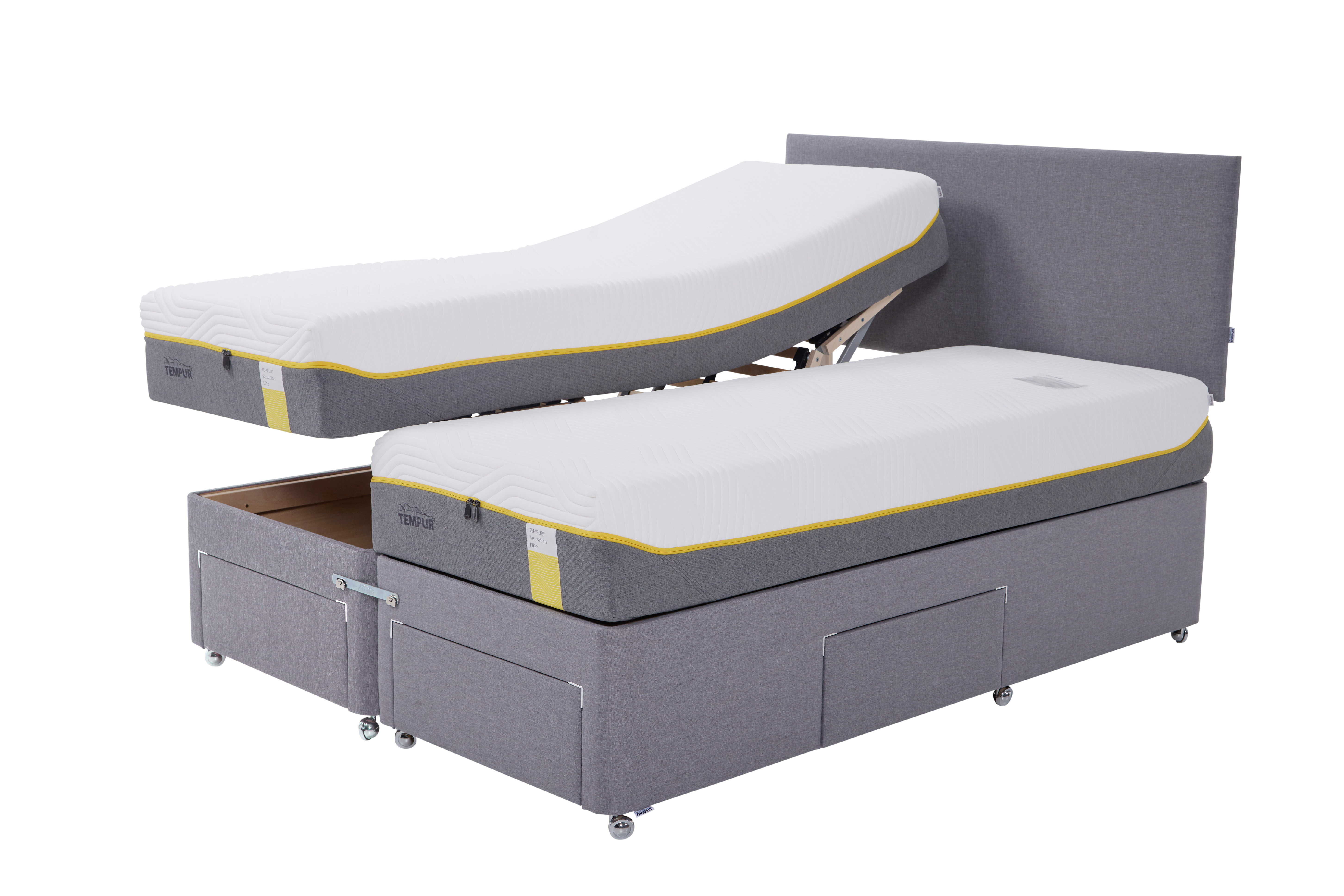 Avebury Adjustable Divan, Mattress & Headboard