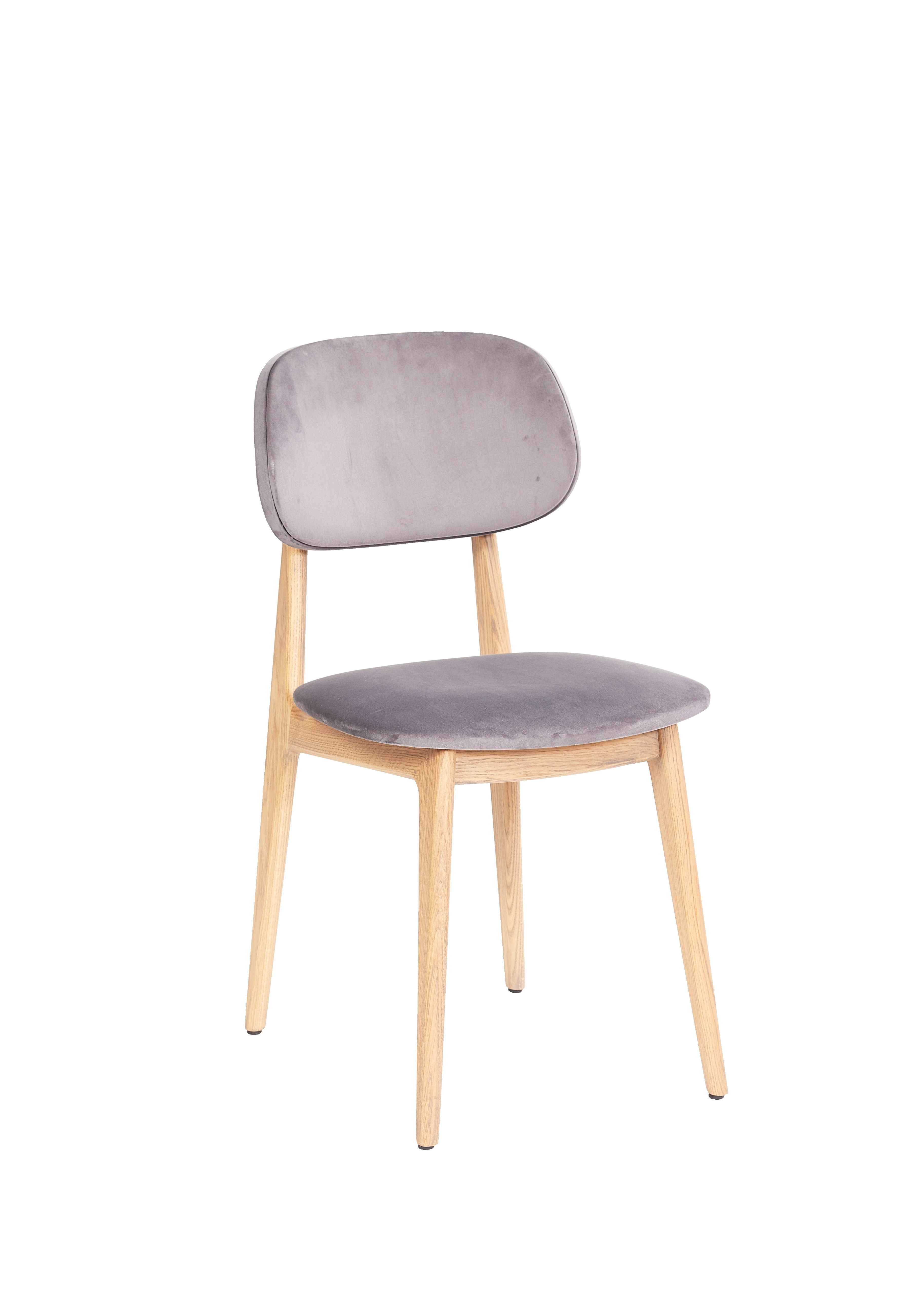 Hugo Granite Velvet Dining Chair