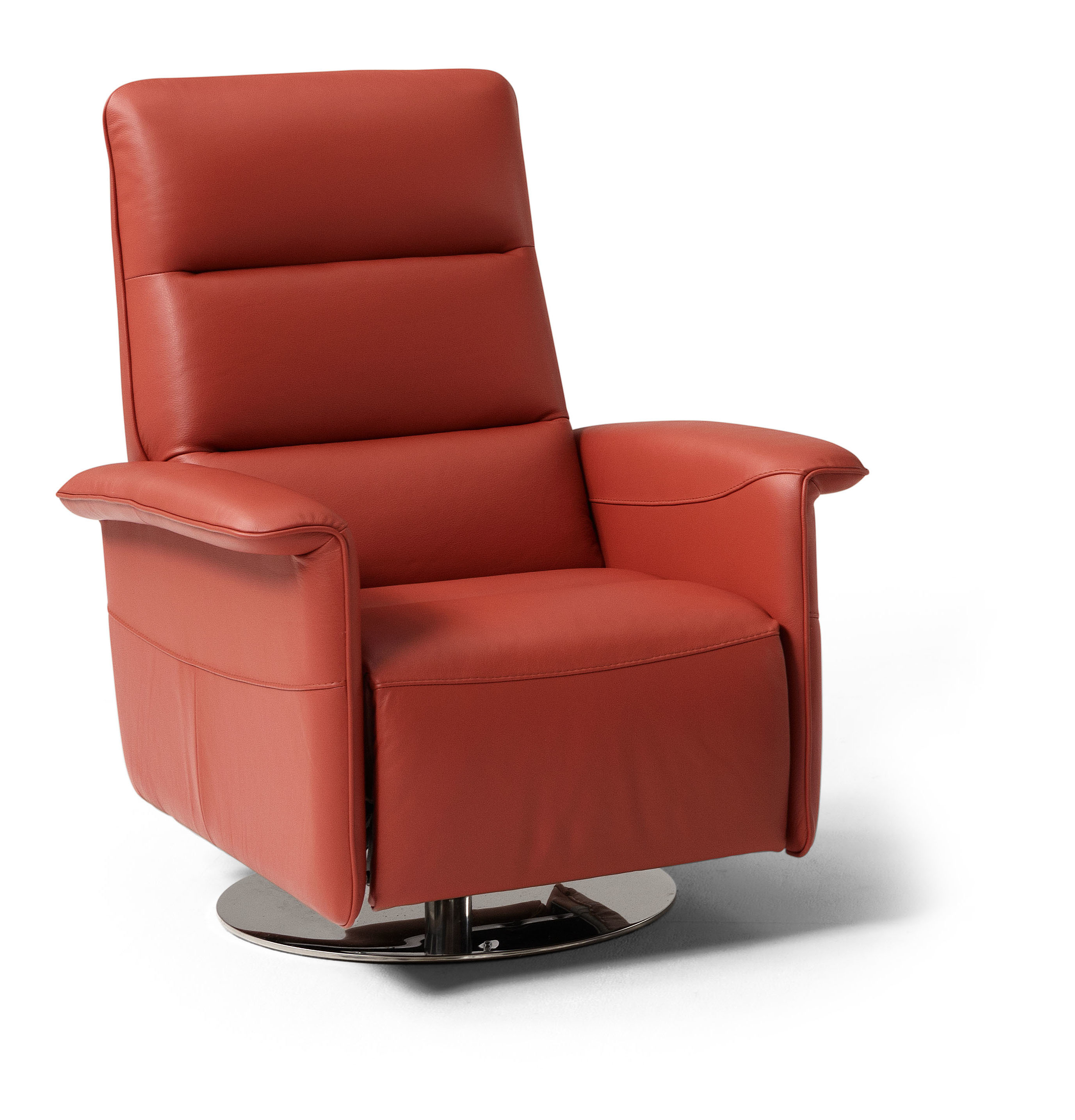 Carrie Leather Swivel Chair
