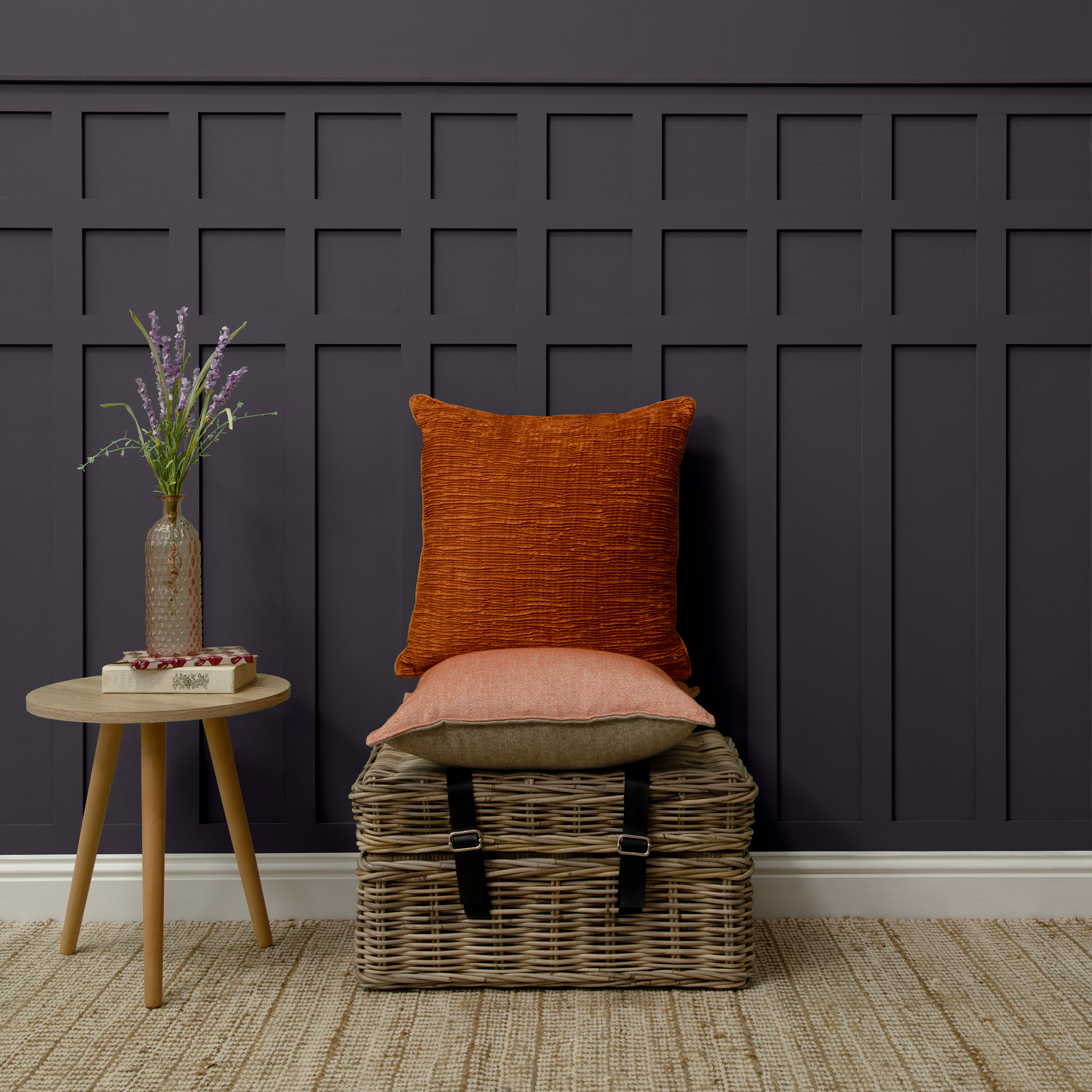 Rainfall Cinnamon Cushion