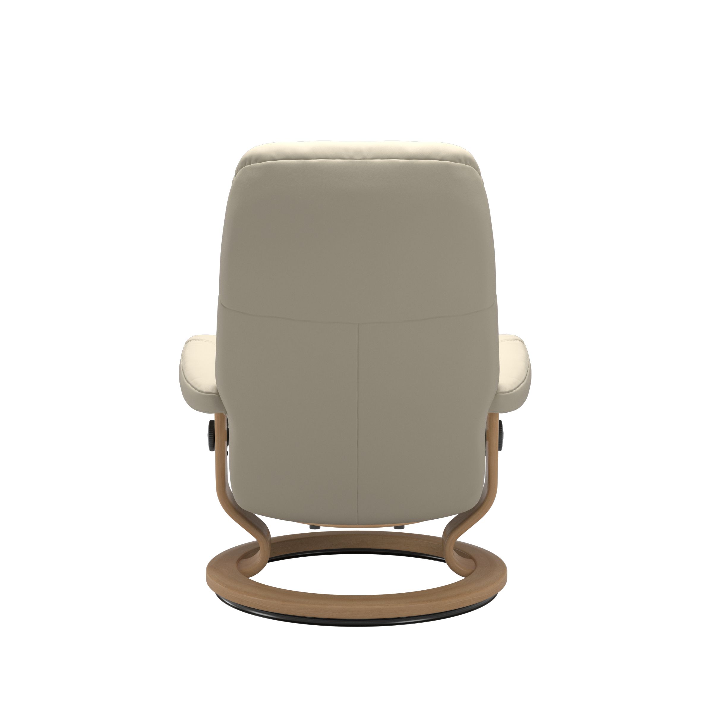 Ekornes Stressless Consul Cream Medium Recliner Chair Caseys Furniture