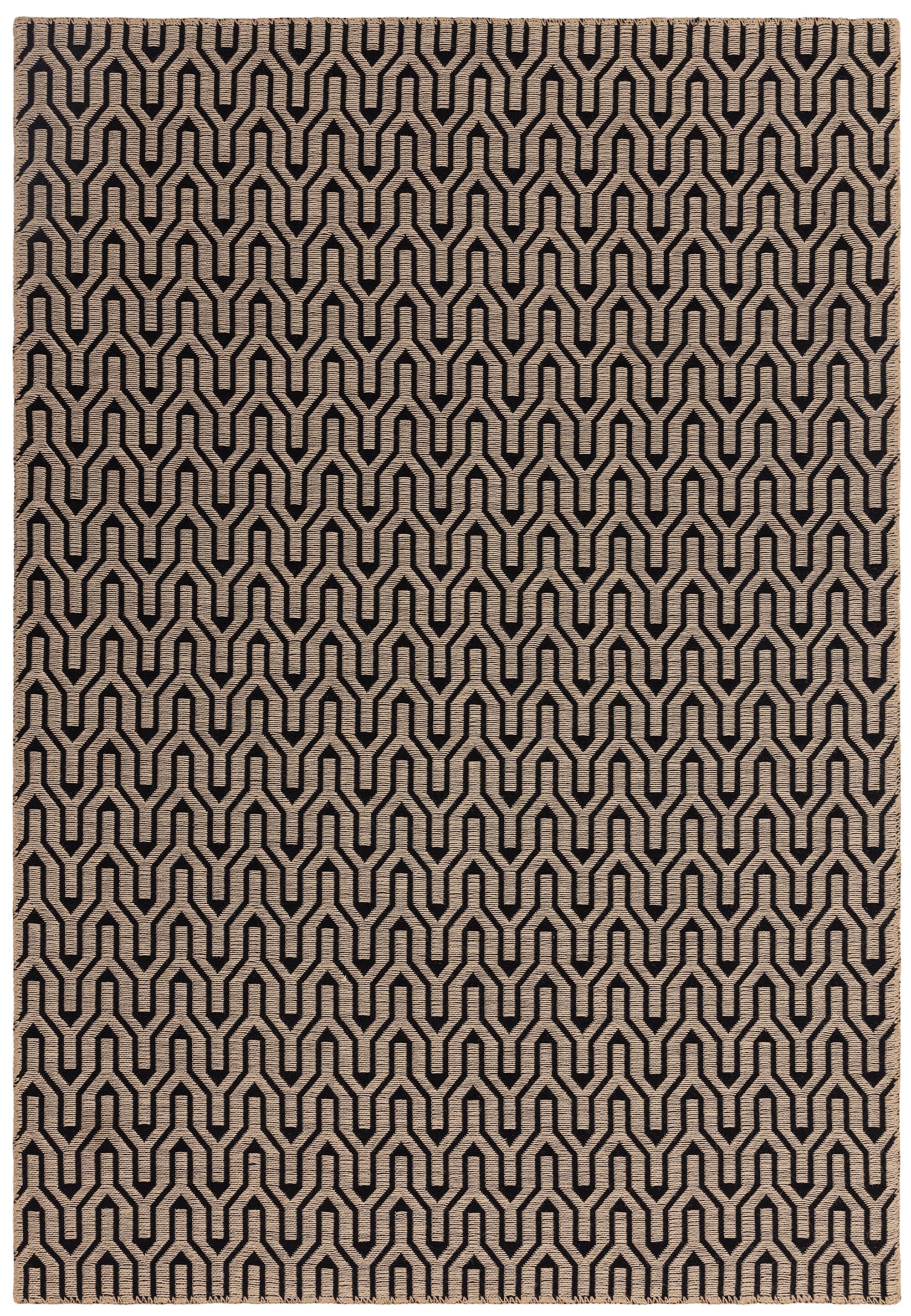 Global Rug Black Lattice