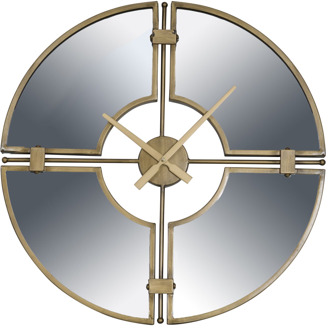 Destiny Mirrored Wall Clock