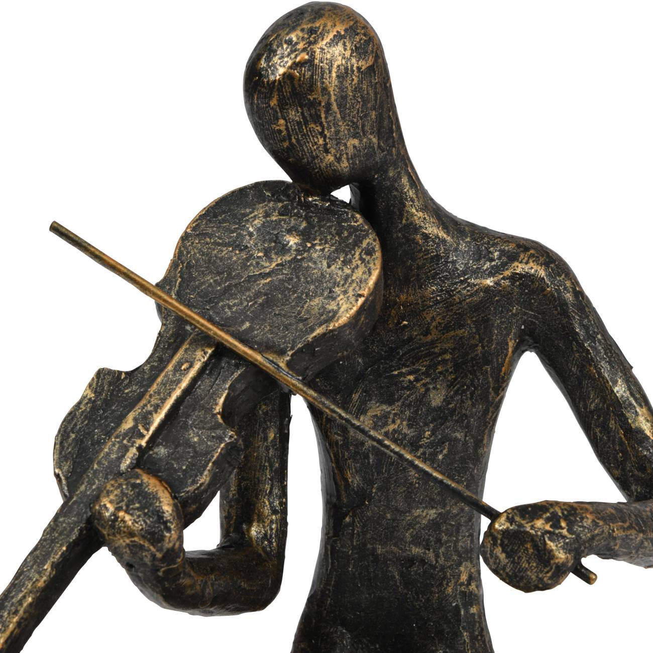 Antique Bronze Vanessa Violinist Sculpture