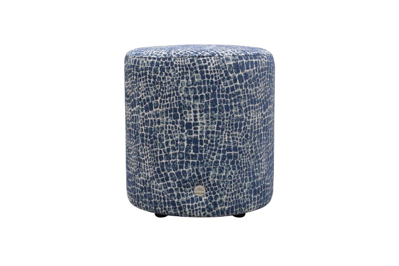Bow Tall Round Footstool