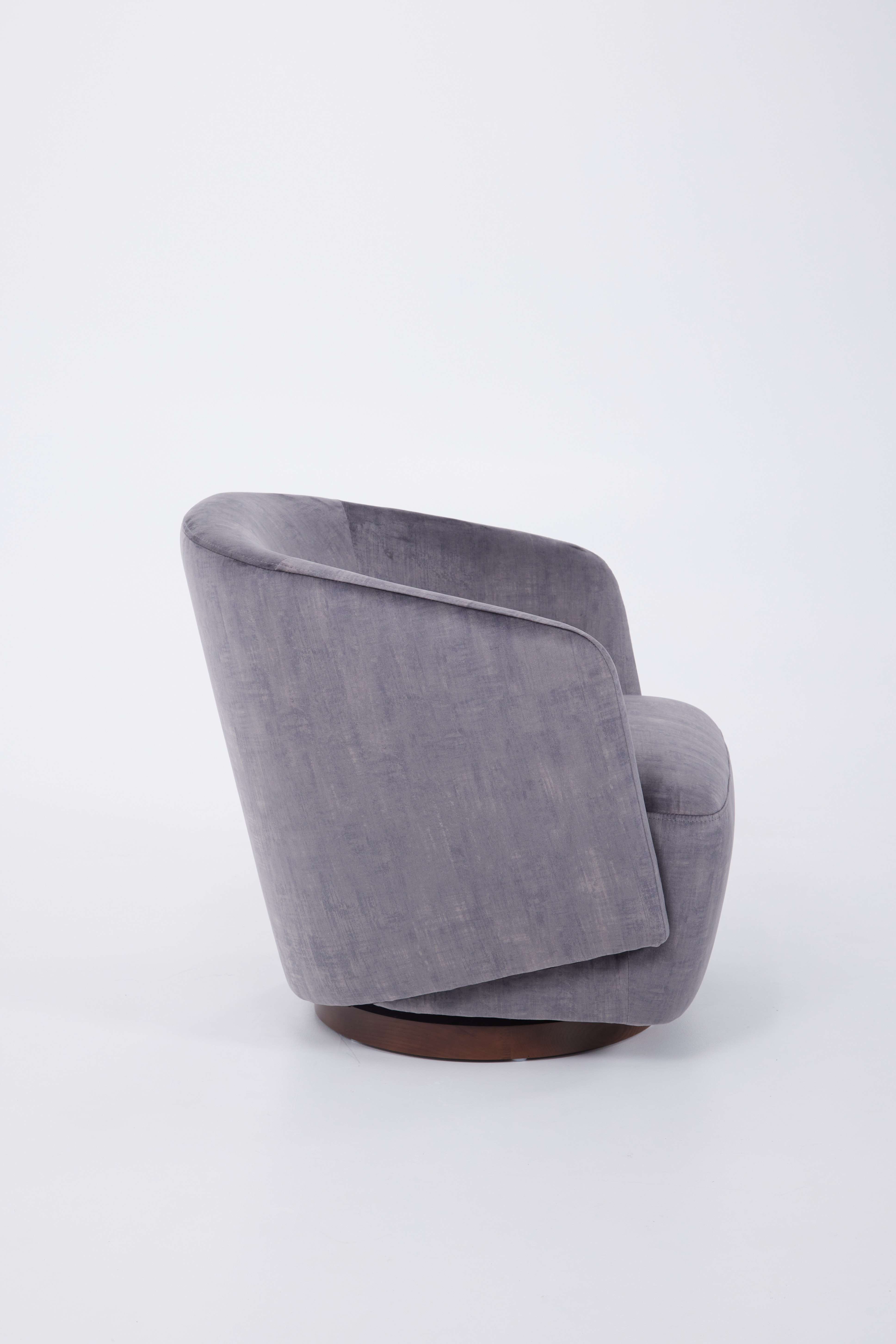 Beck Swivel Armchair Steel