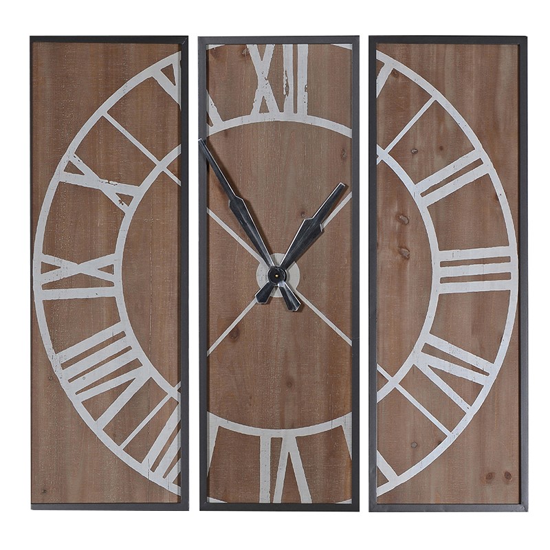 Rustic Wooden Clock