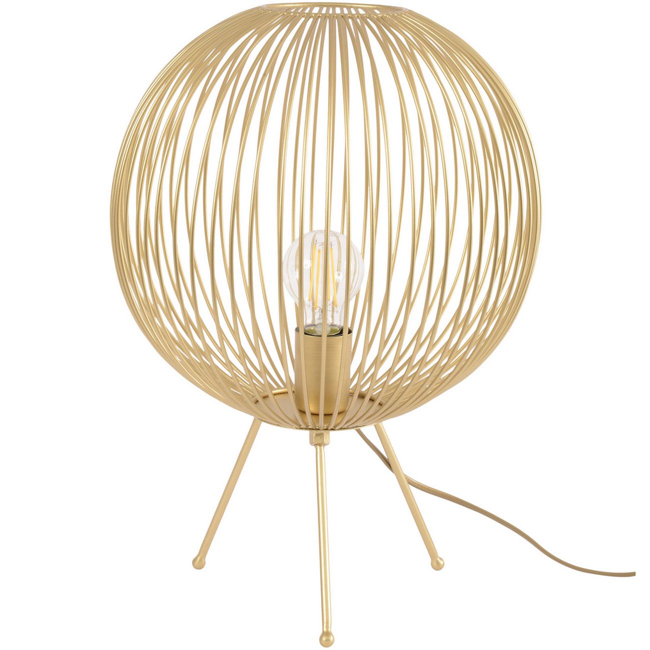 Spherical Tripod Table Lamp