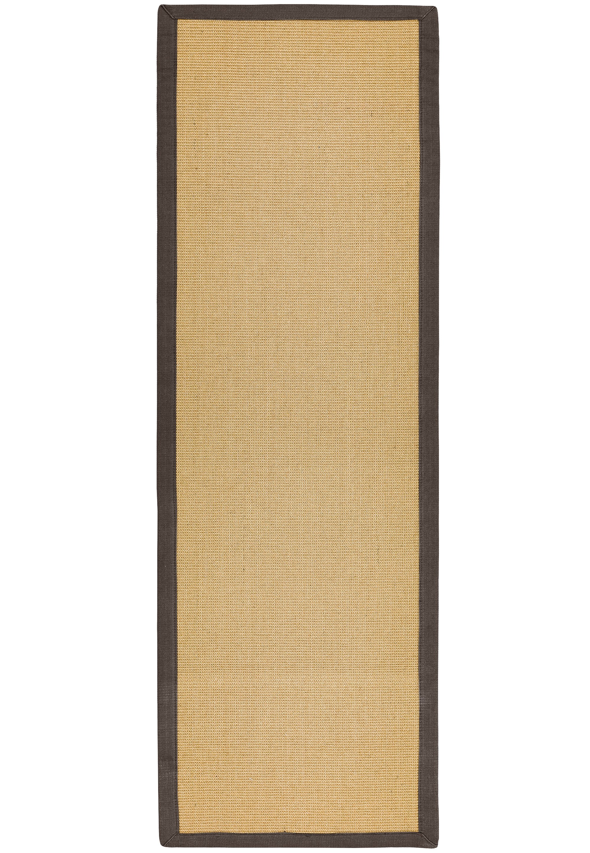 Sisal Rug Chocolate Linen
