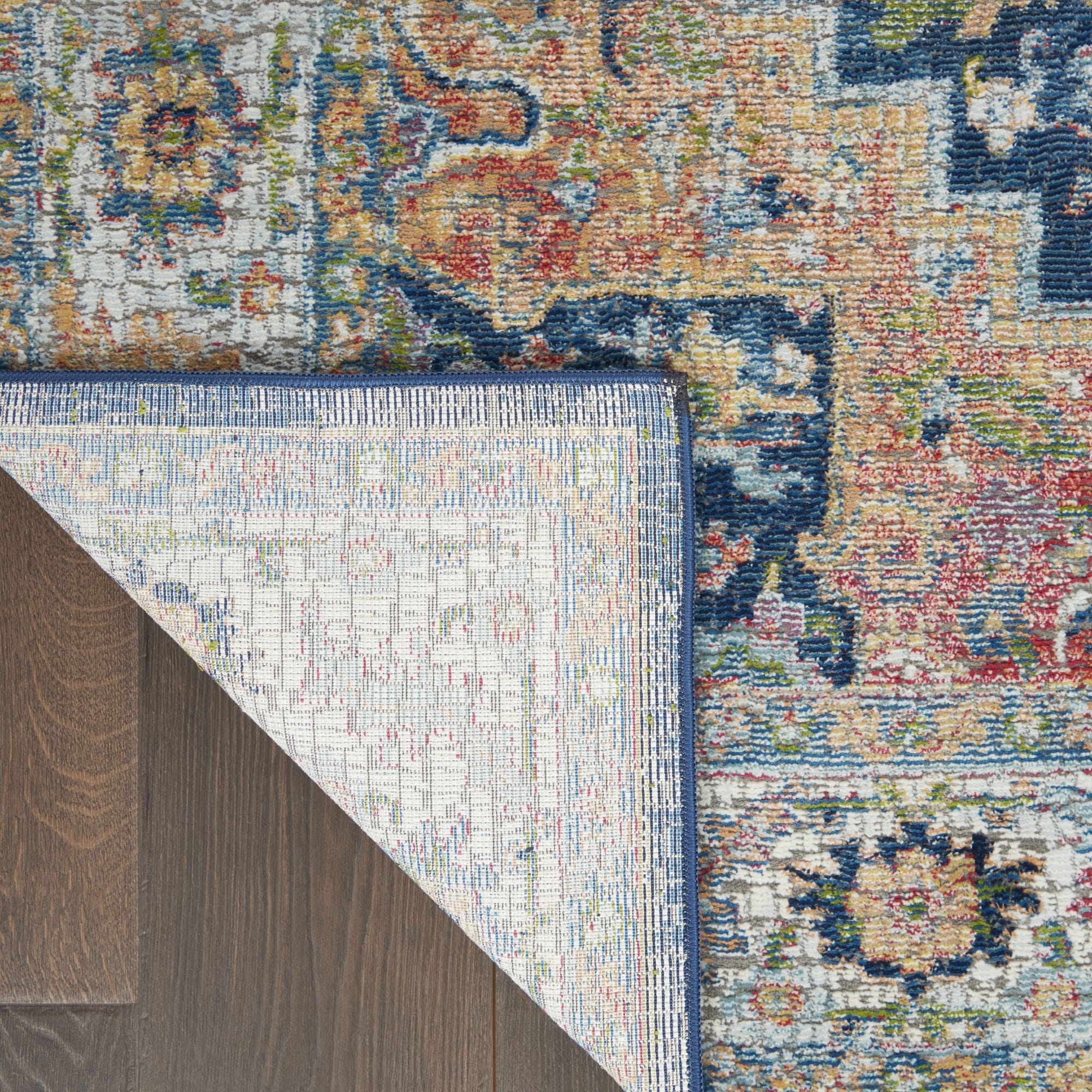 Ankara Global Rug ANR11 Blue/Multicolour