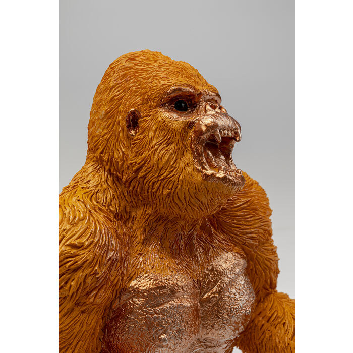 Orange Gorilla Bookends