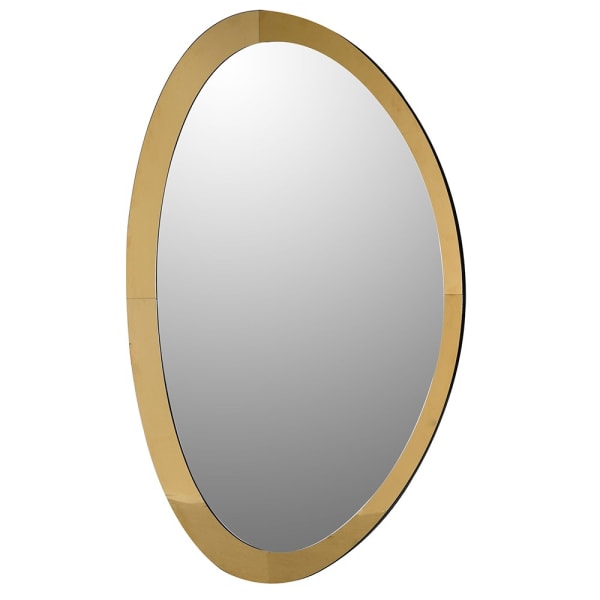 Oval Rose Gold Mirror