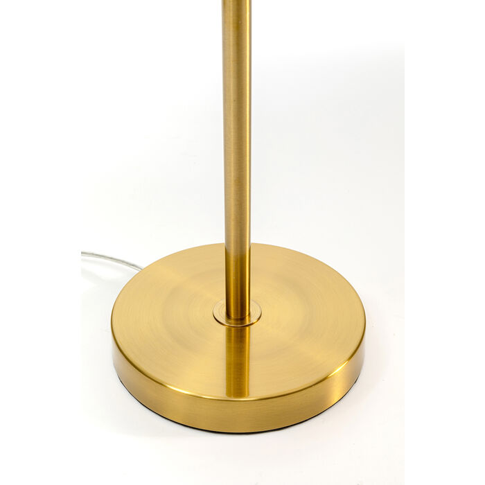 Palm White Feather Table Lamp