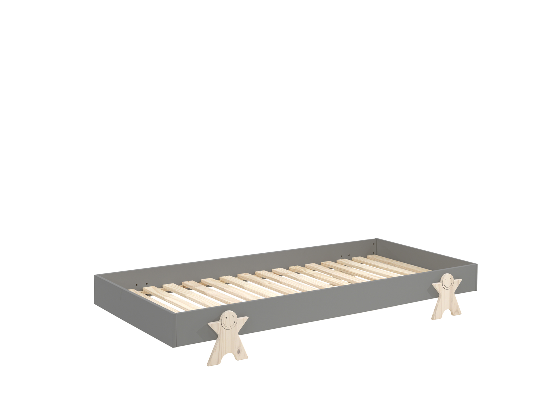 Lillian Smiley Bed Grey