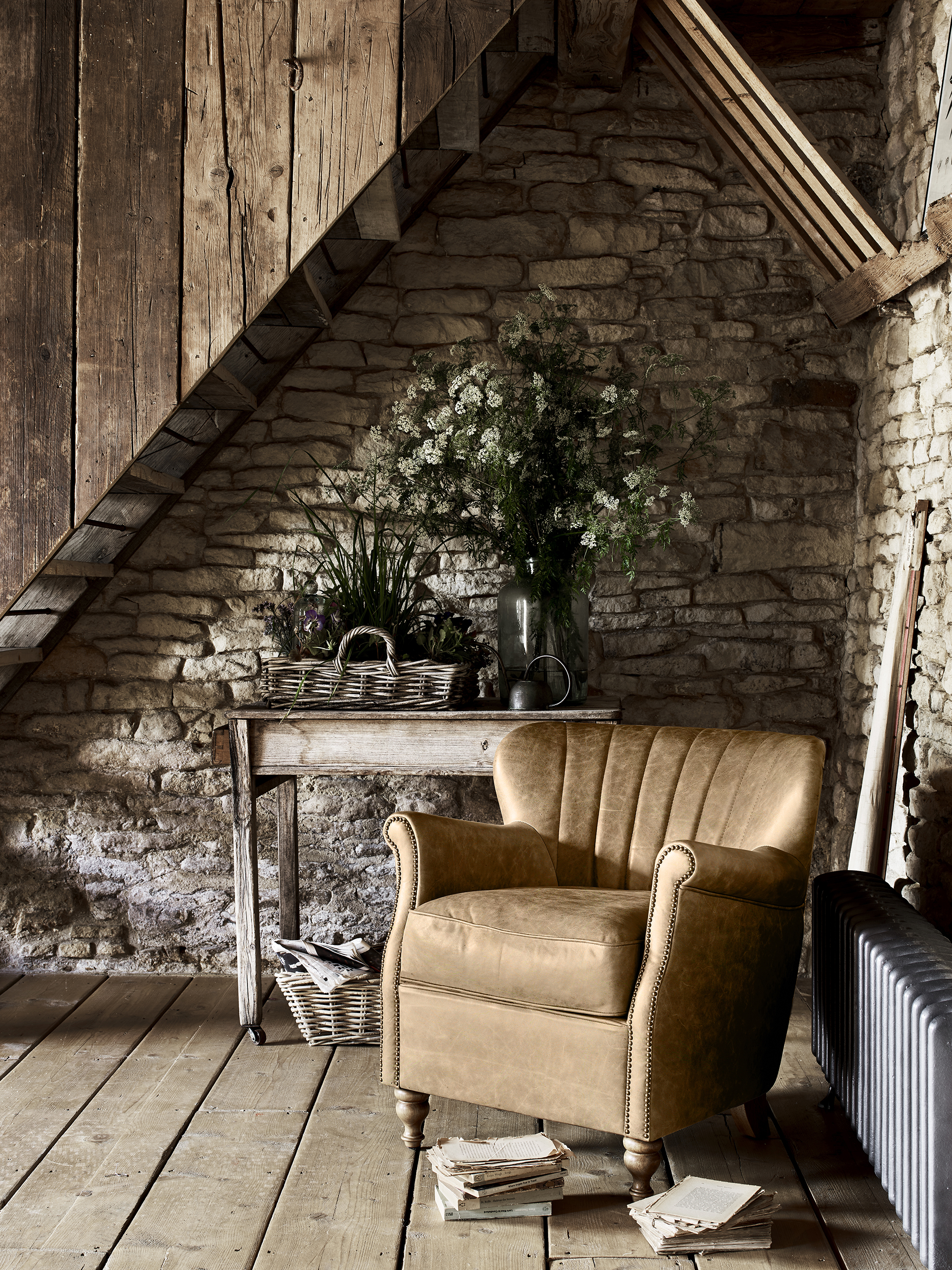 Percy Armchair Jin Lagoon
