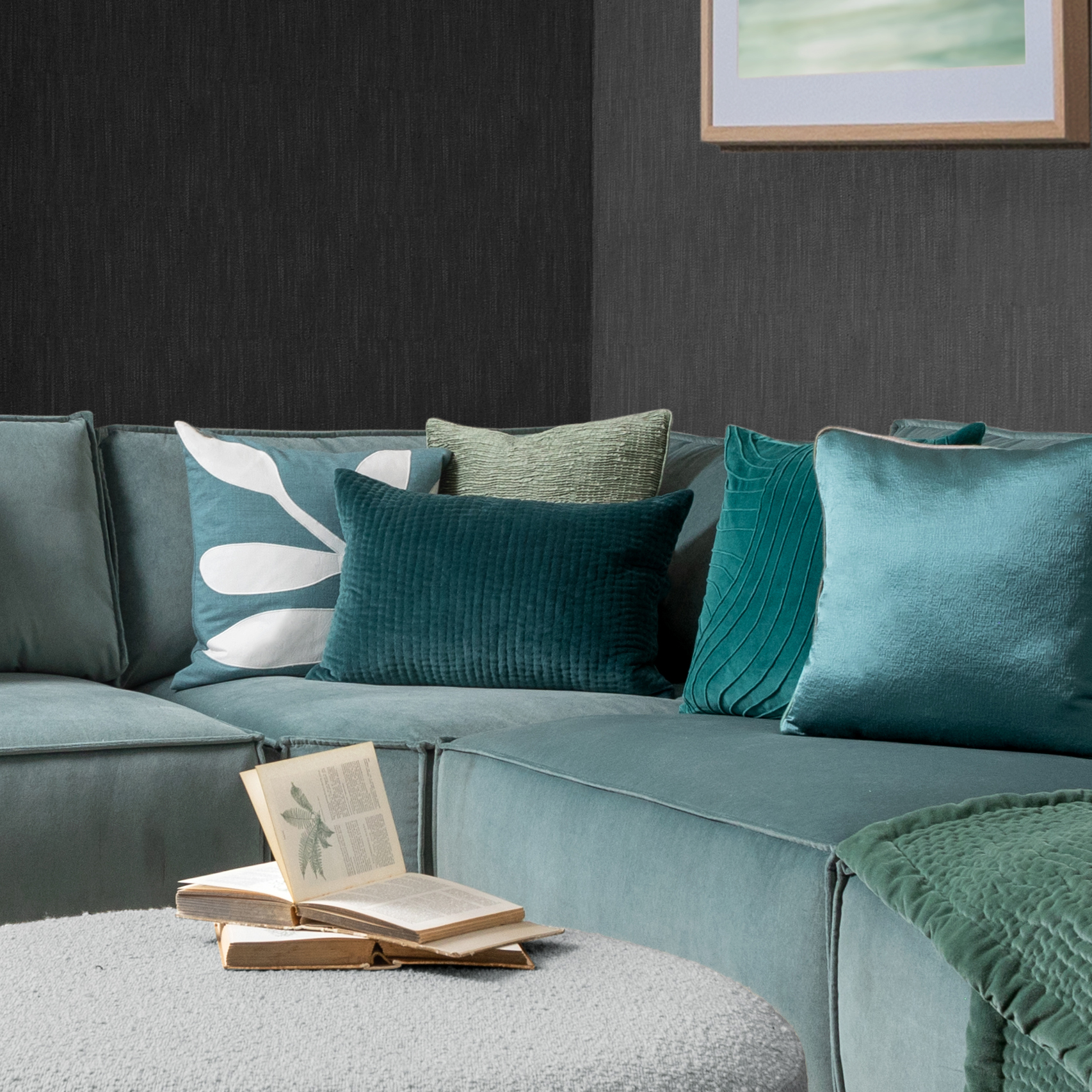 Haze Ocean Cushion