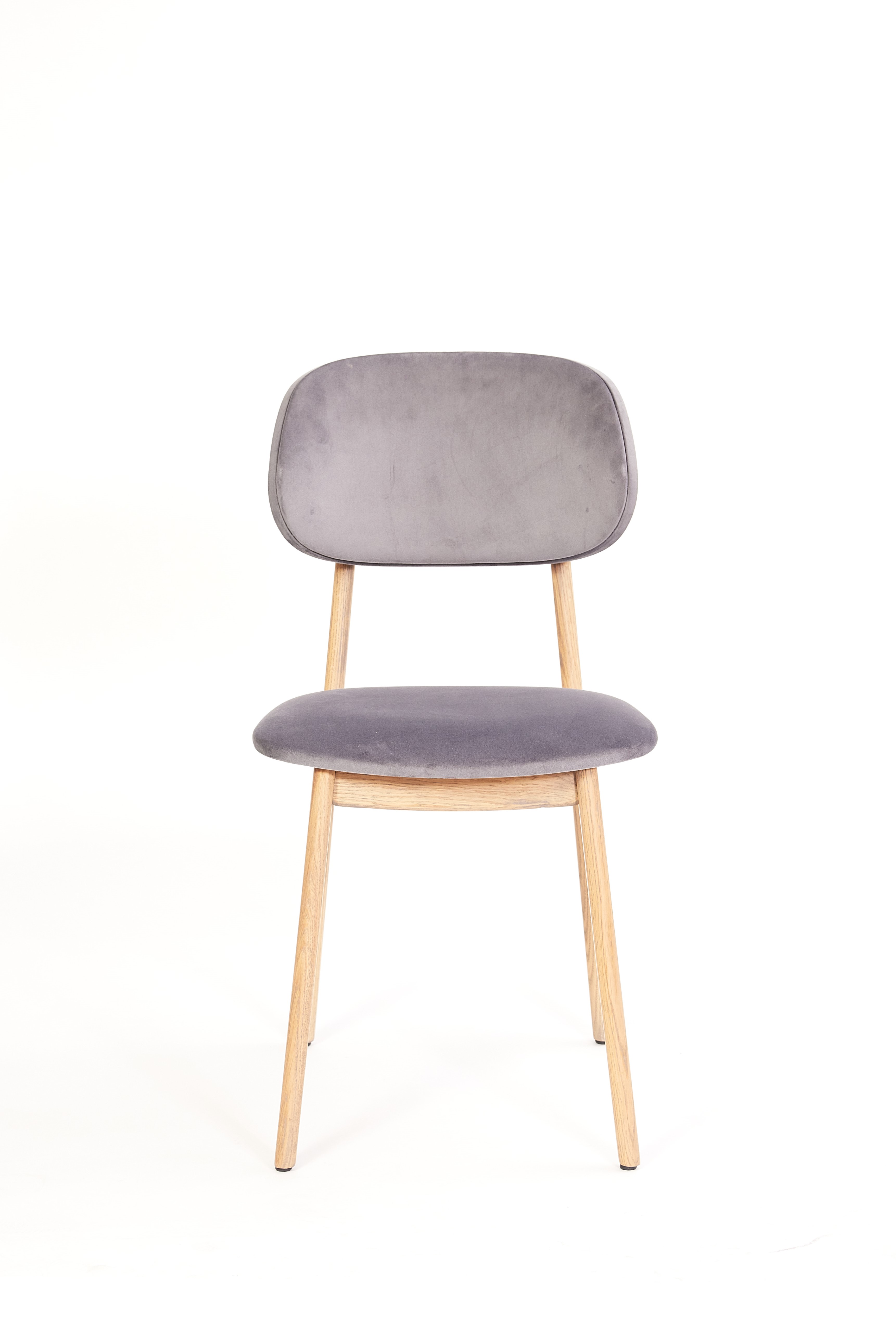 Hugo Granite Velvet Dining Chair