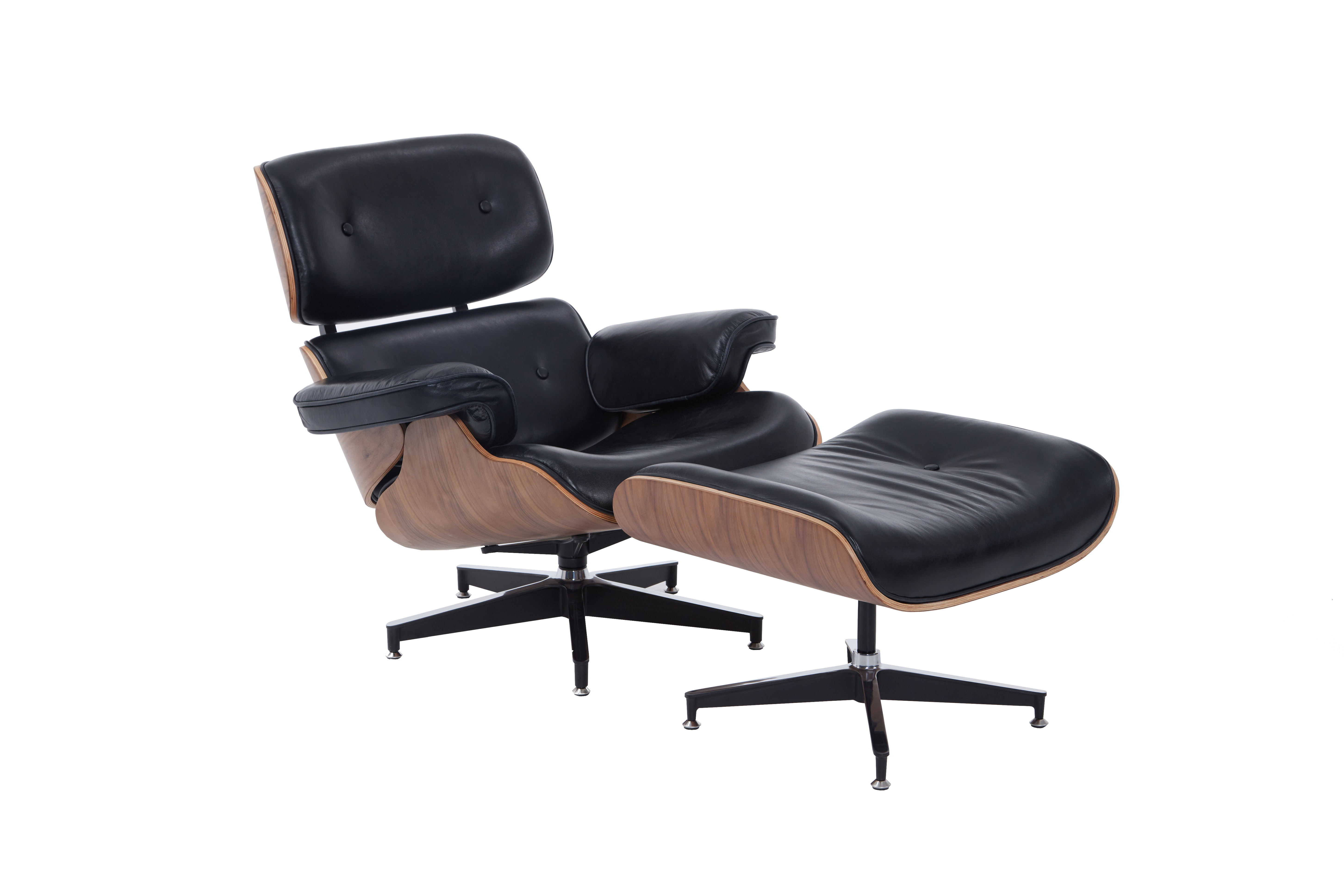Jacob Lounger Chair & Stool Set