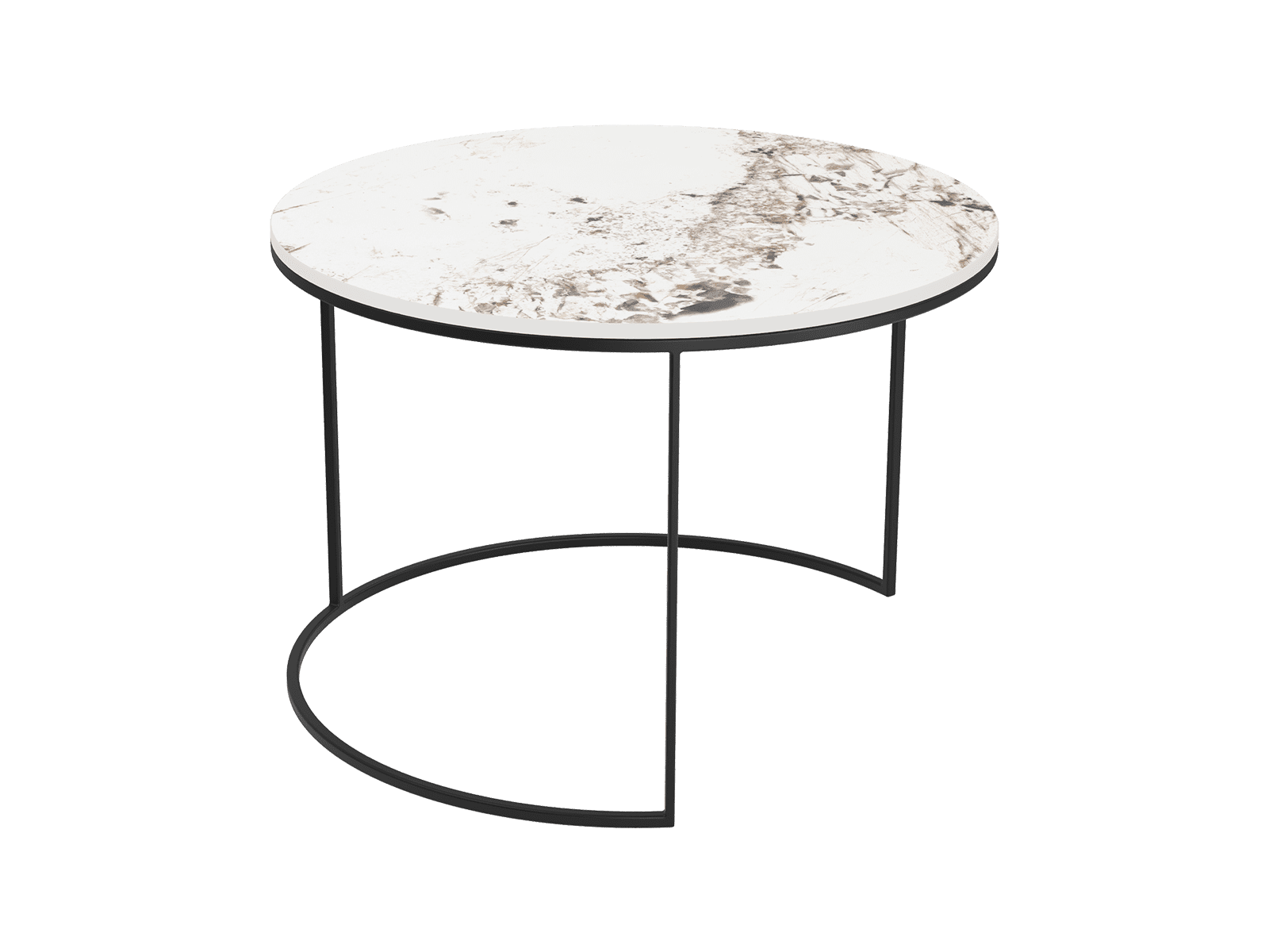 Astra Dolce Vita Side Table Marble Calcatta