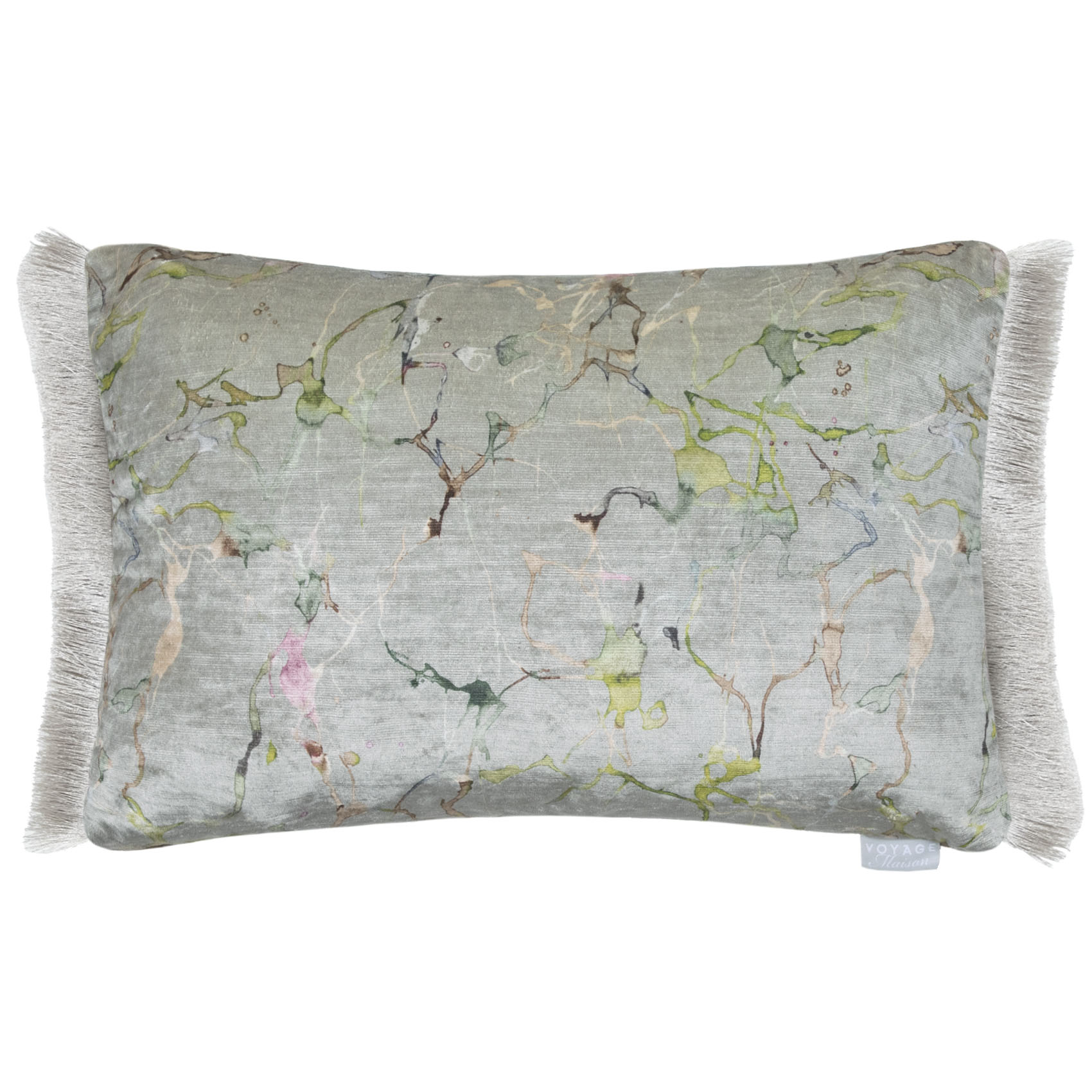 Carrara Meadow Velvet Cushion