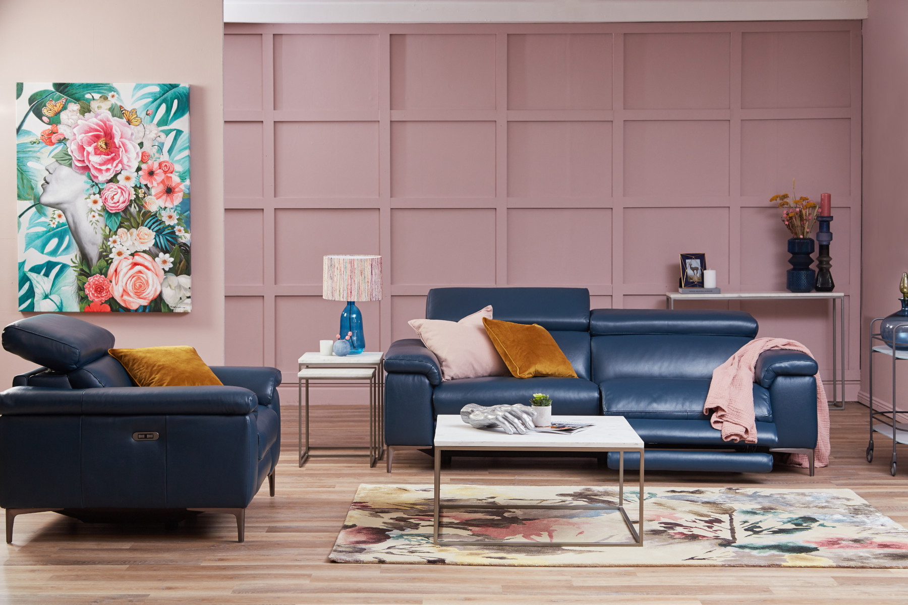 Passmore Electric 3 Seater Sofa