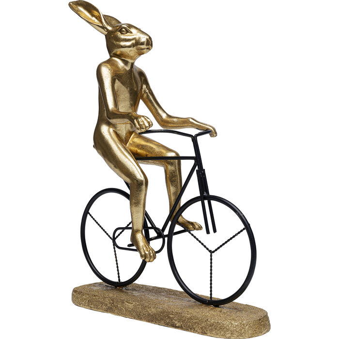 Cyclist Rabbit Deco Object