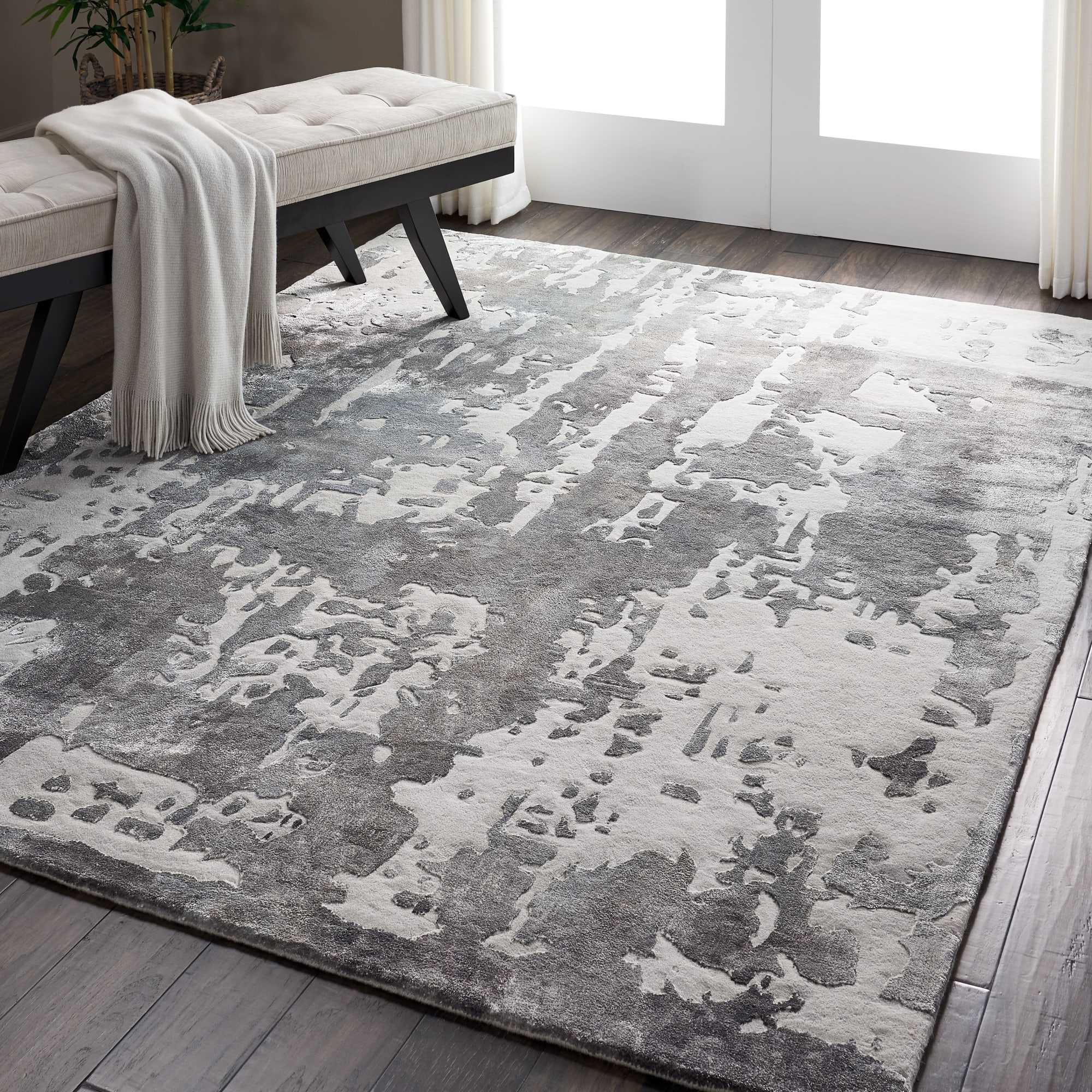 Prismatic Rug PRS12 Silver Grey