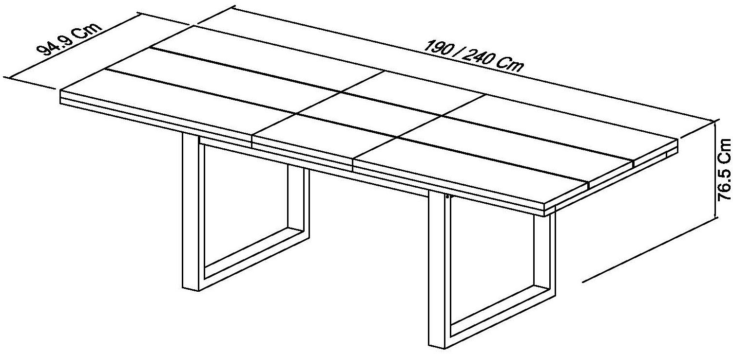 Eden 6-8 Dining Table
